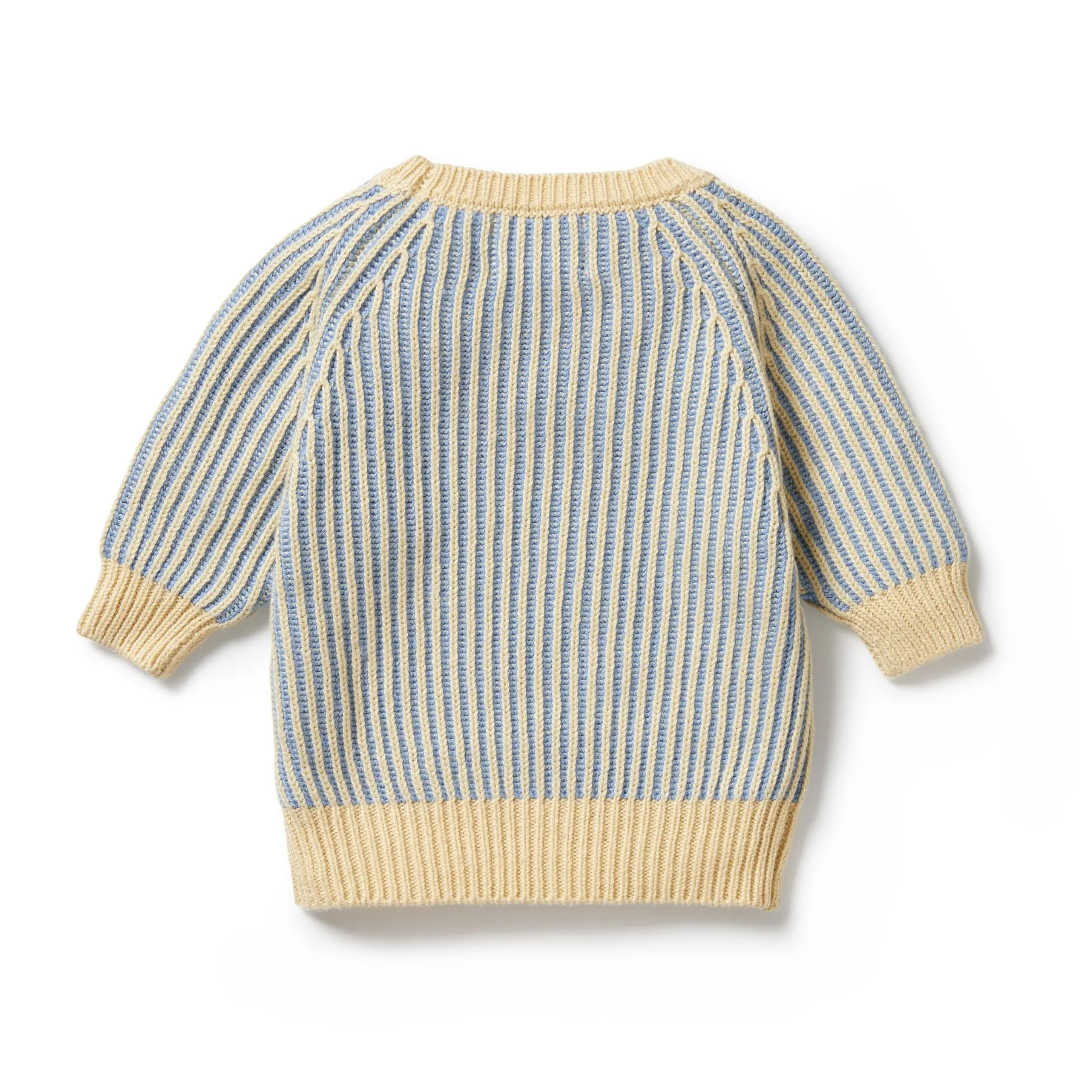 Knitted Ribbed Jumper - Dew - Image 3