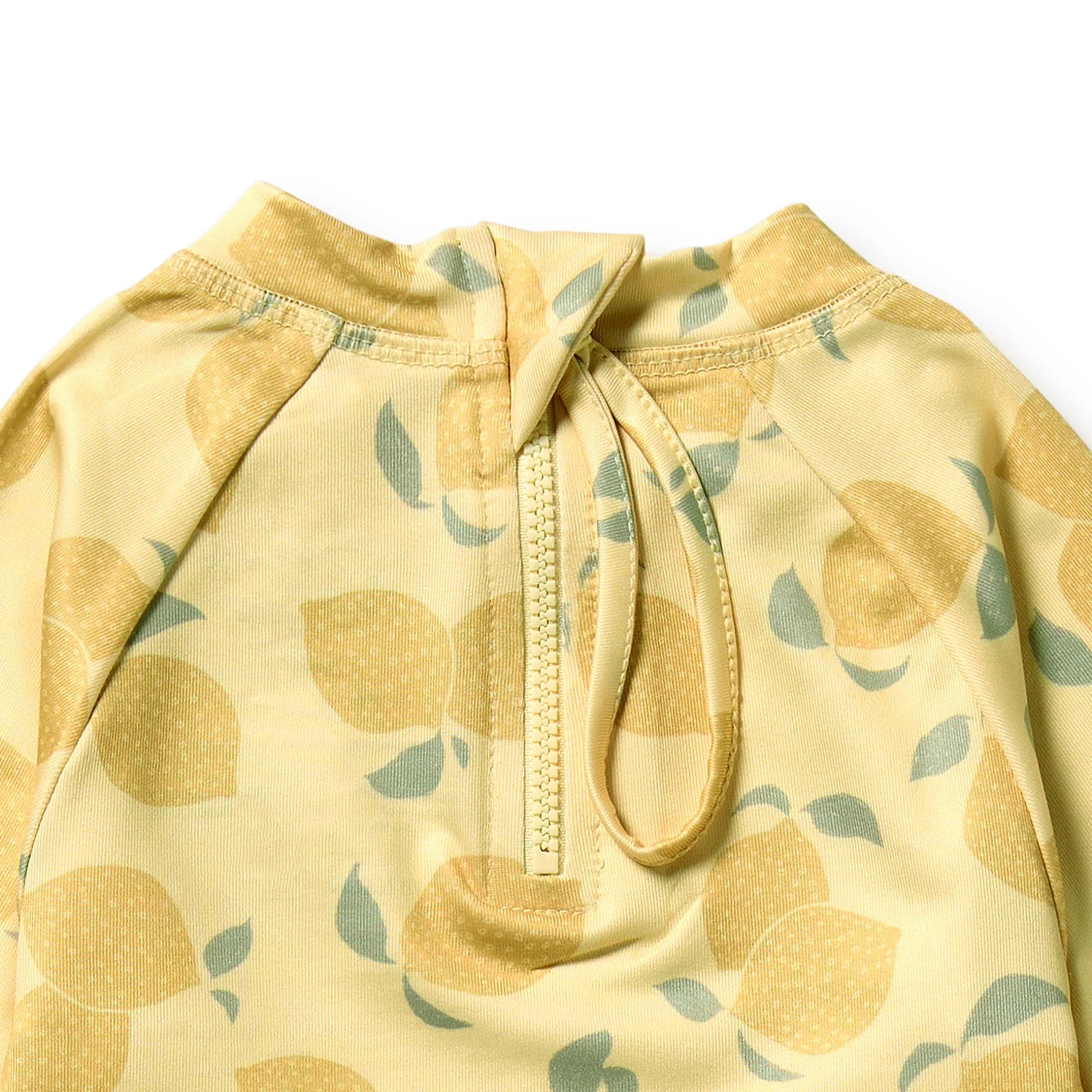 Cutwork Rashie Swimset - Lemon Drop - Image 4