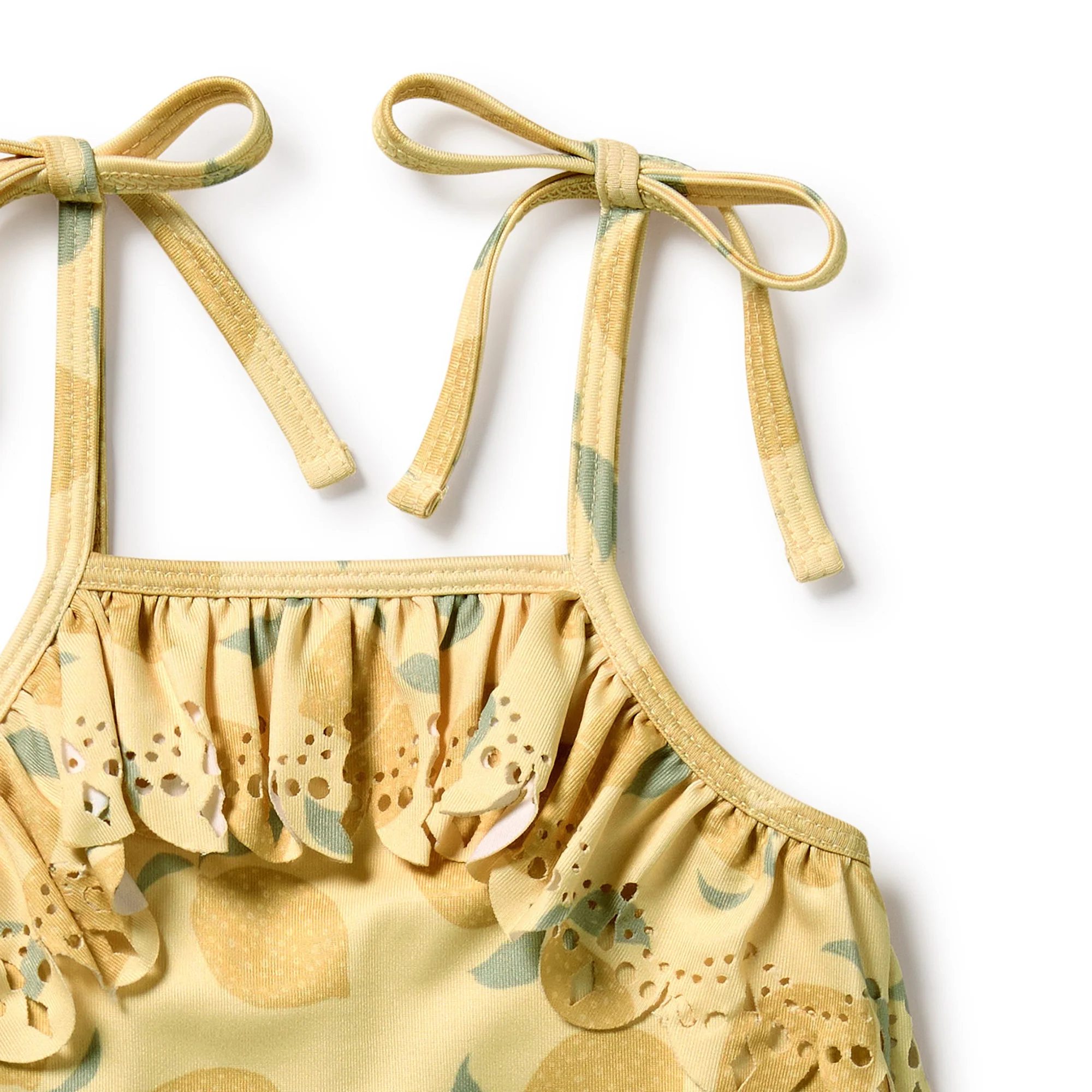 Cutwork Swimsuit - Lemon Drop - Image 4
