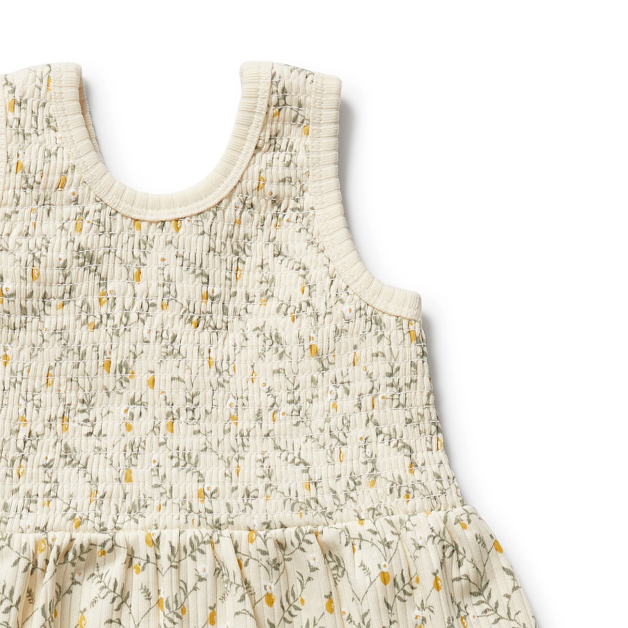 Organic Dress Set - Lemon Leaf - Image 2