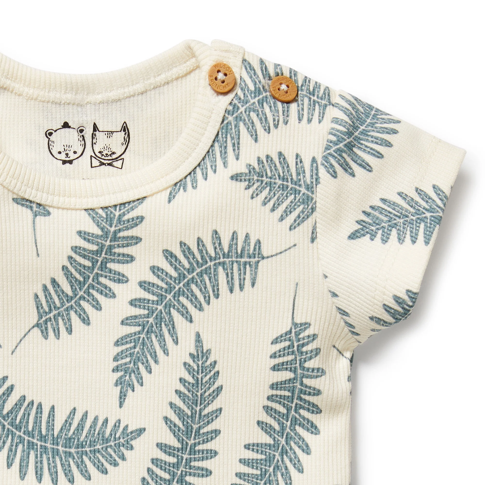 Organic Tee - Little Fronds - Image 2