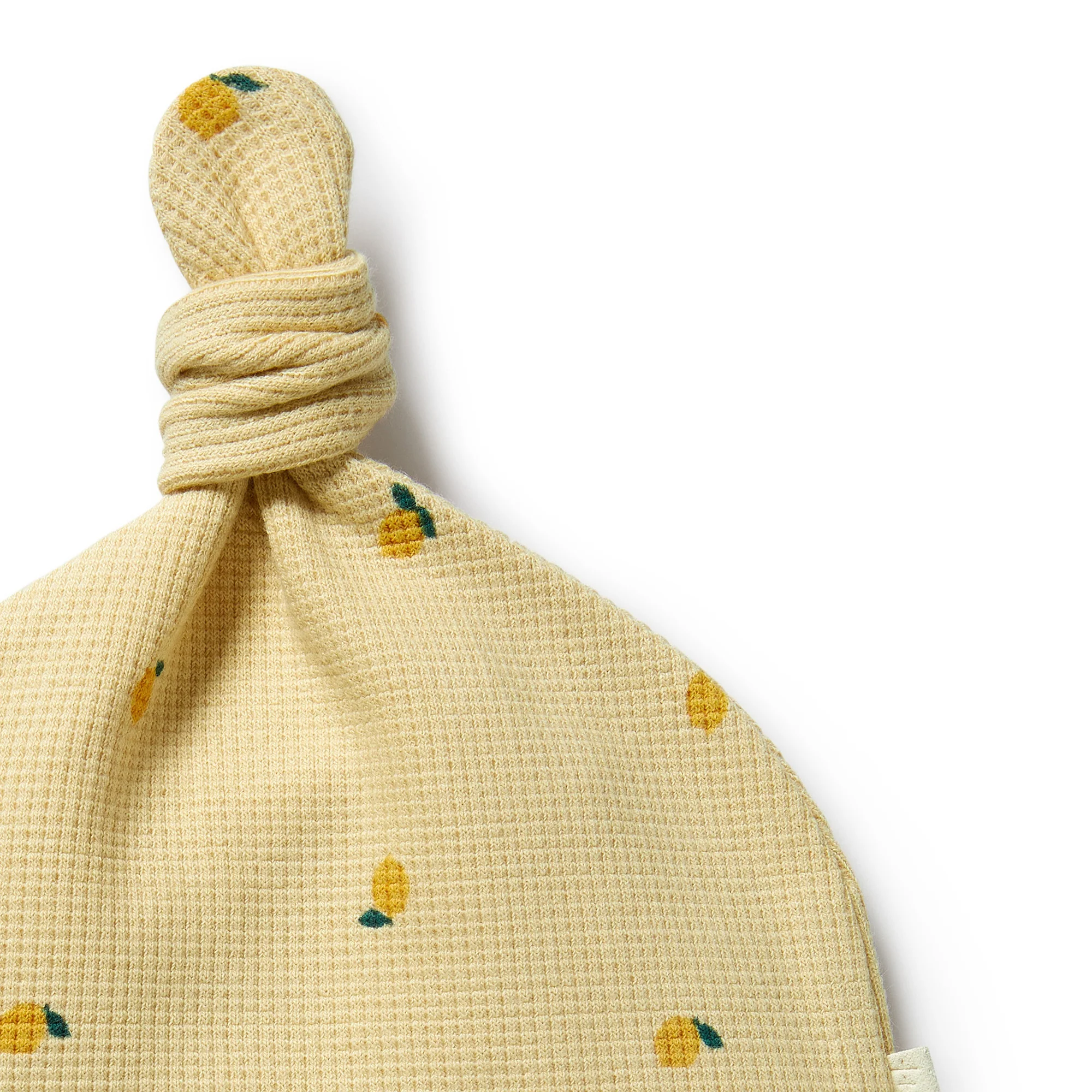 Wilson & Frenchy - Little Lemon Organic Waffle Knot Hat - Image 2