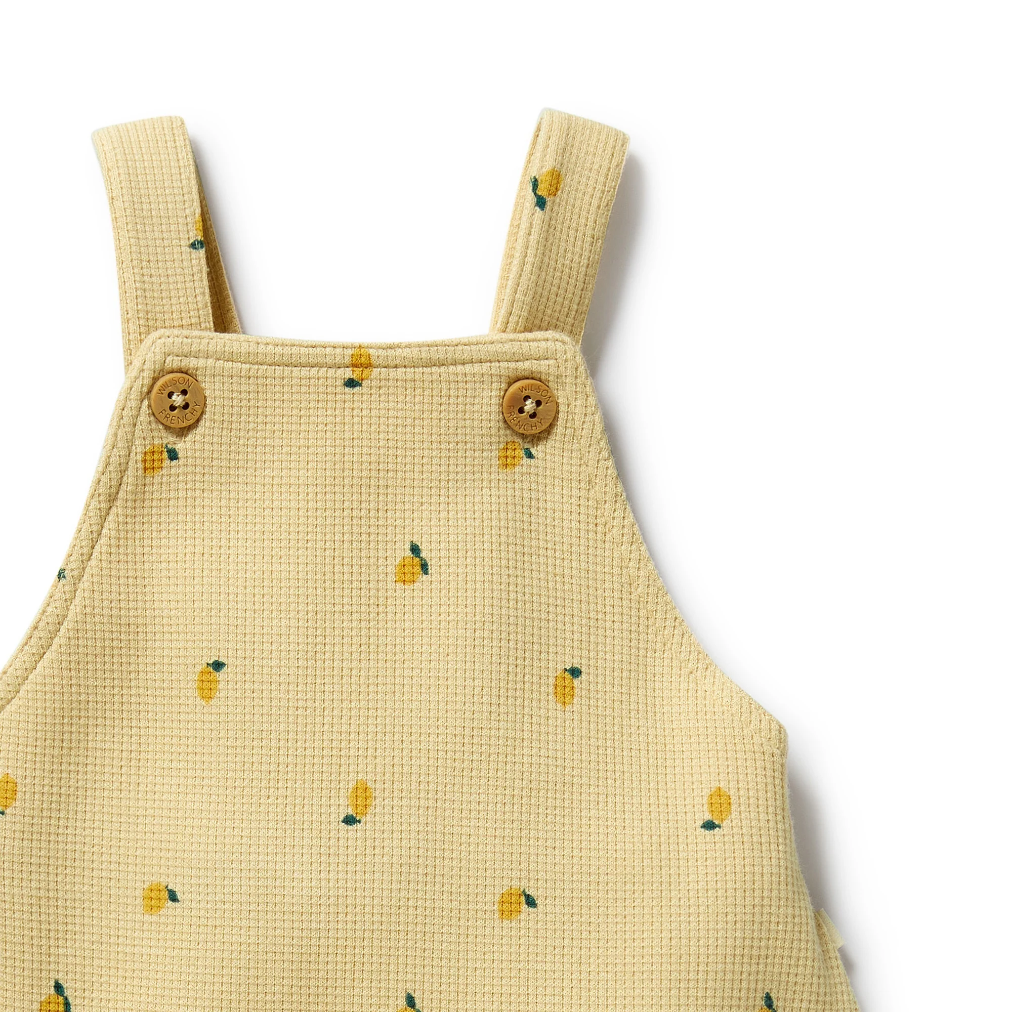Wilson & Frenchy - Little Lemon Organic Waffle Overall - Image 3