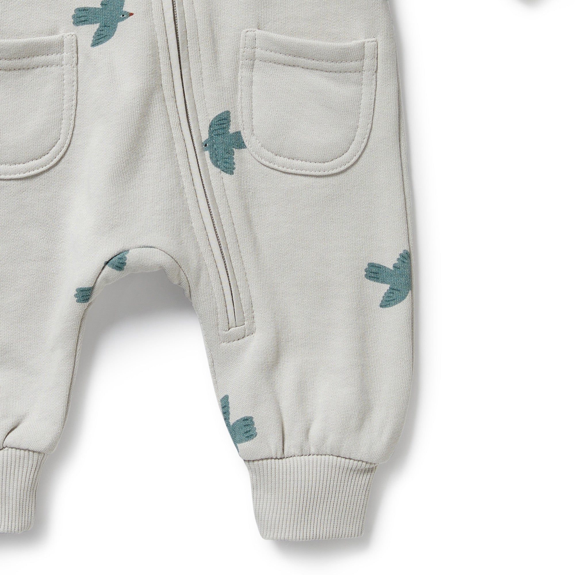 Wilson & Frenchy - Little Sparrow Organic Terry Growsuit - Image 4