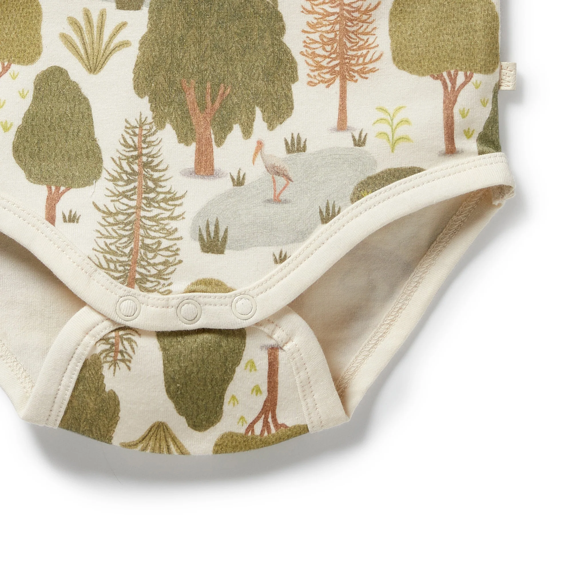 Wilson & Frenchy - Little Trees Organic Bodysuit - Image 3