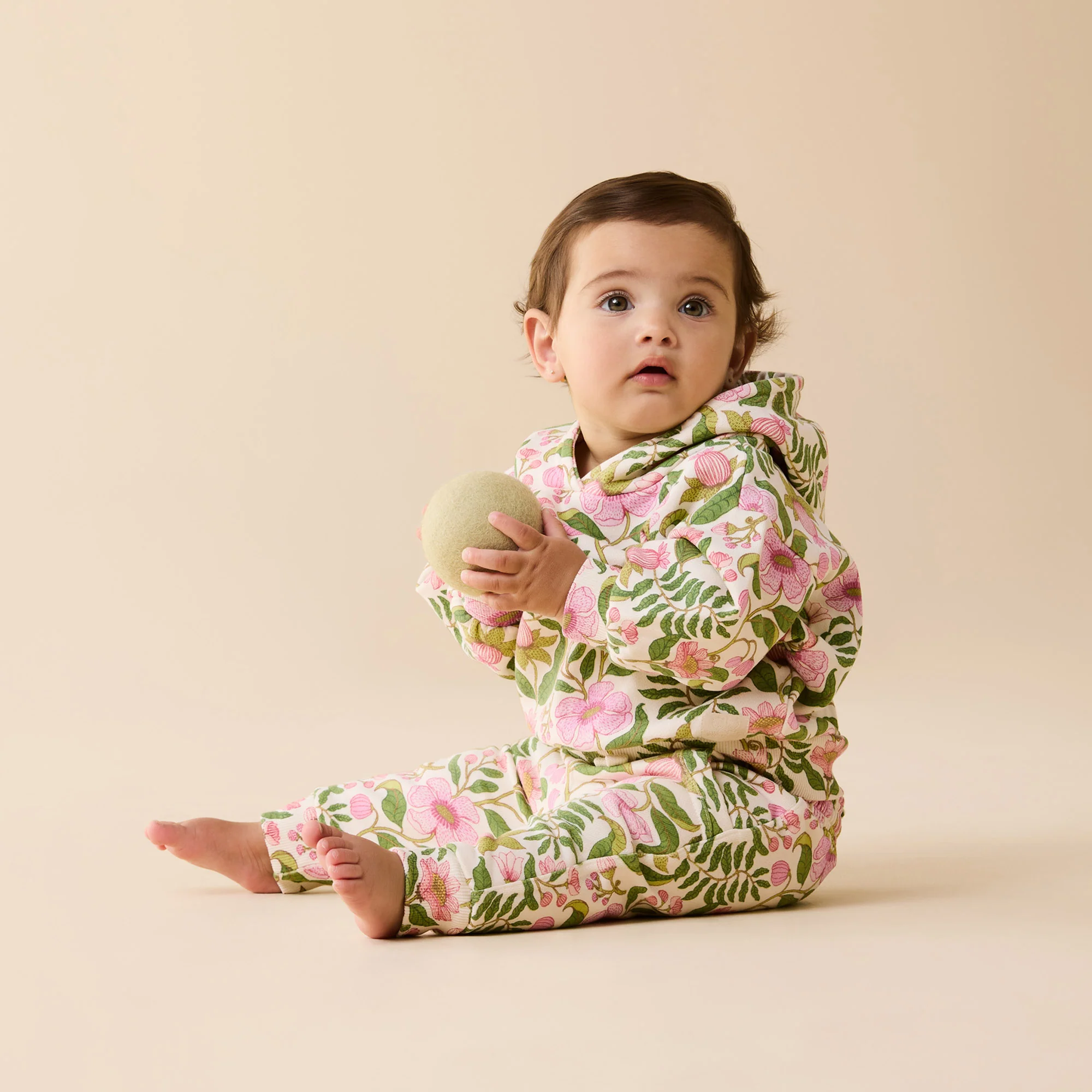 Ma Fleur Organic Hooded Terry Sweat - Image 5