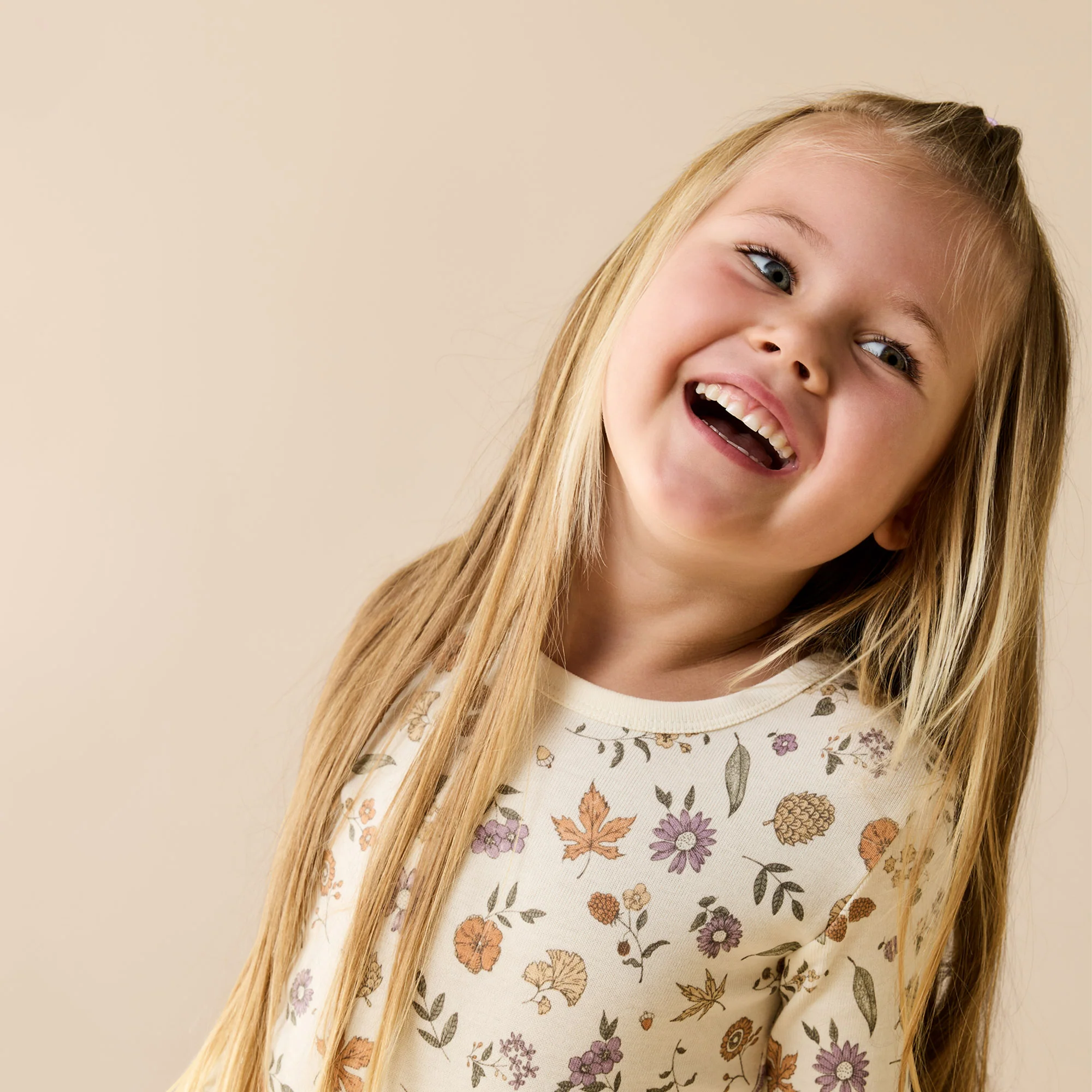 Maple Glow Organic Long Sleeved Pyjamas - Image 3