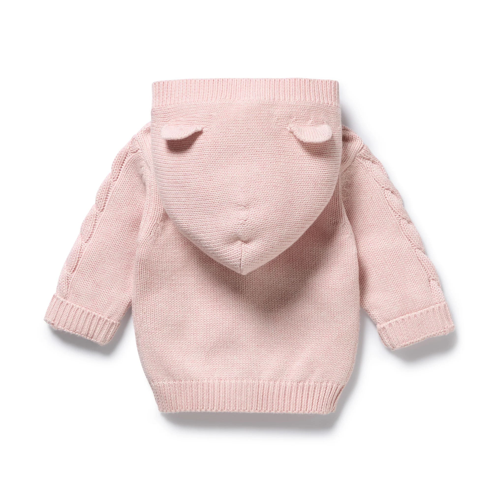 Marshmallow Organic Knitted Cable Jacket - Image 3