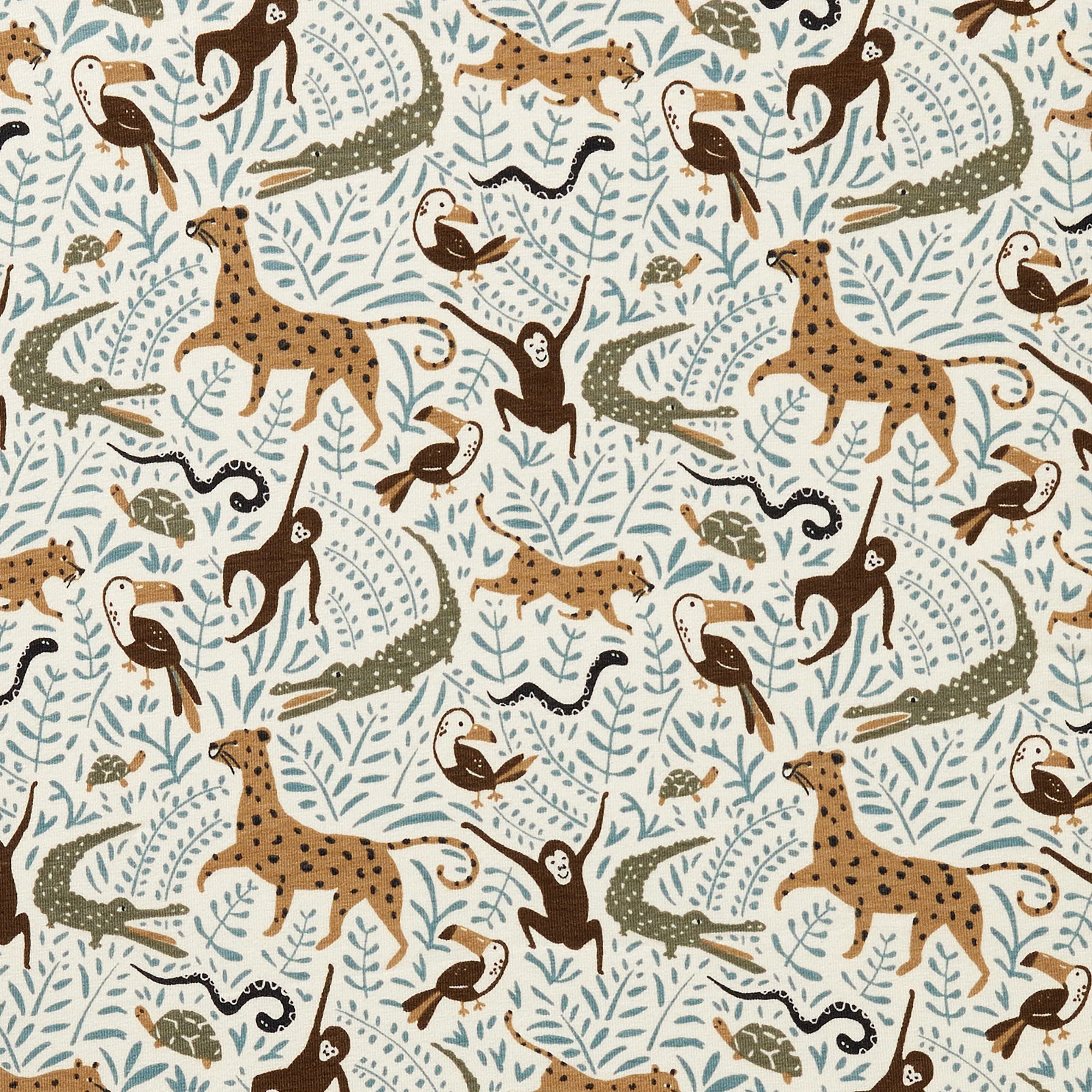 Organic Bassinet Sheet - Mini Jungle - Image 3