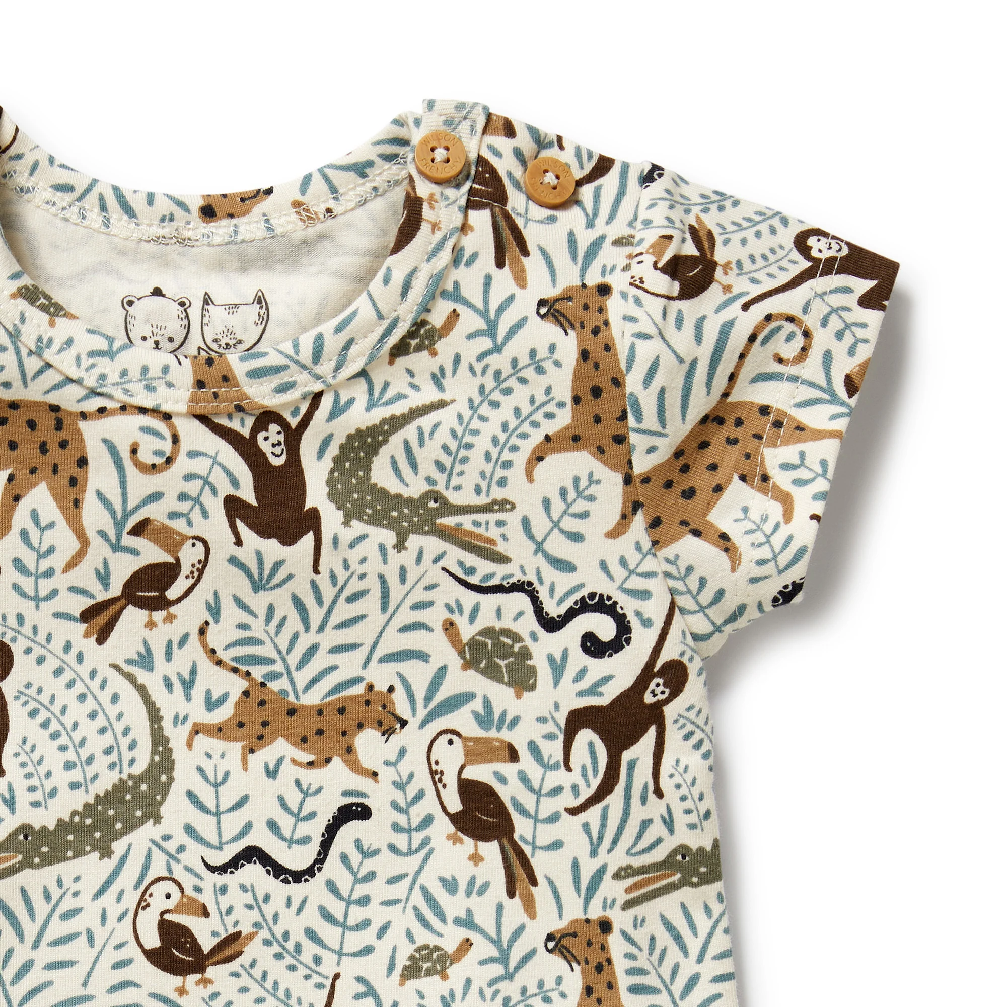 Organic Tee - Mini Jungle - Image 2