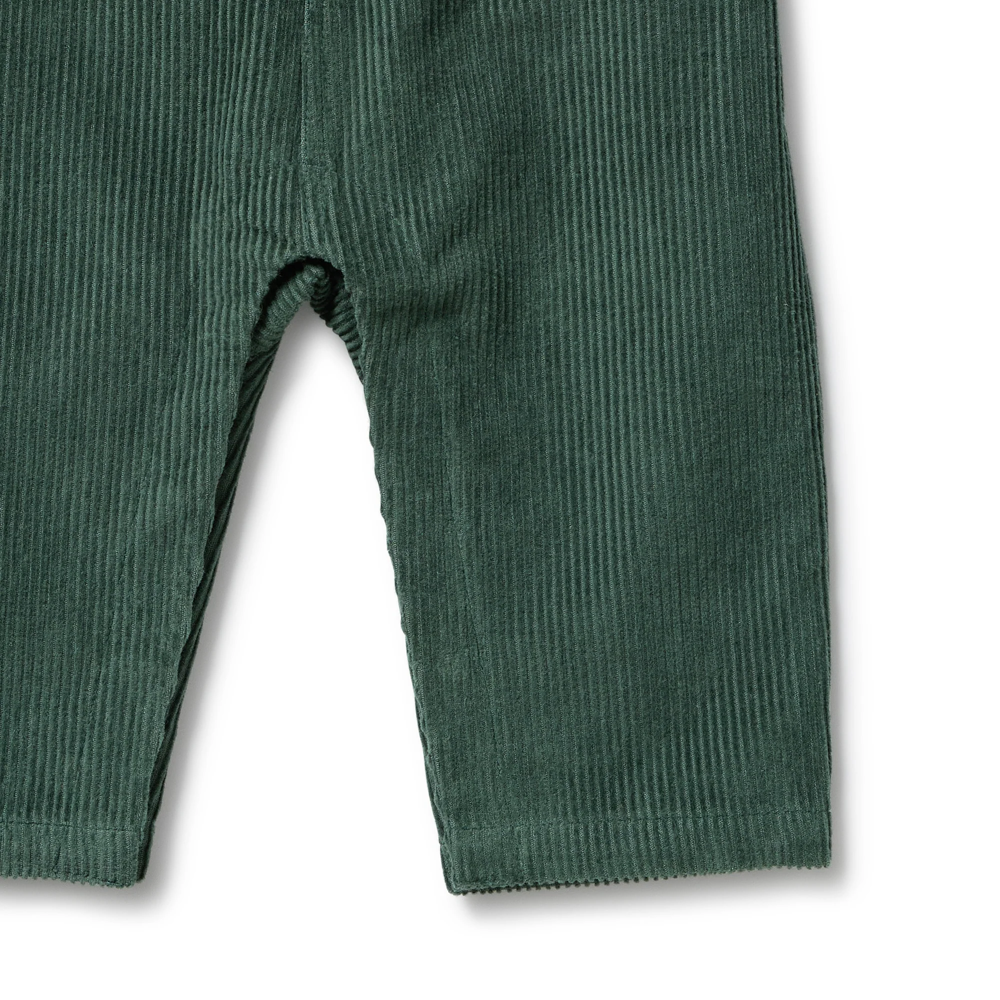 Moss Green Organic Cord Overall - Image 4