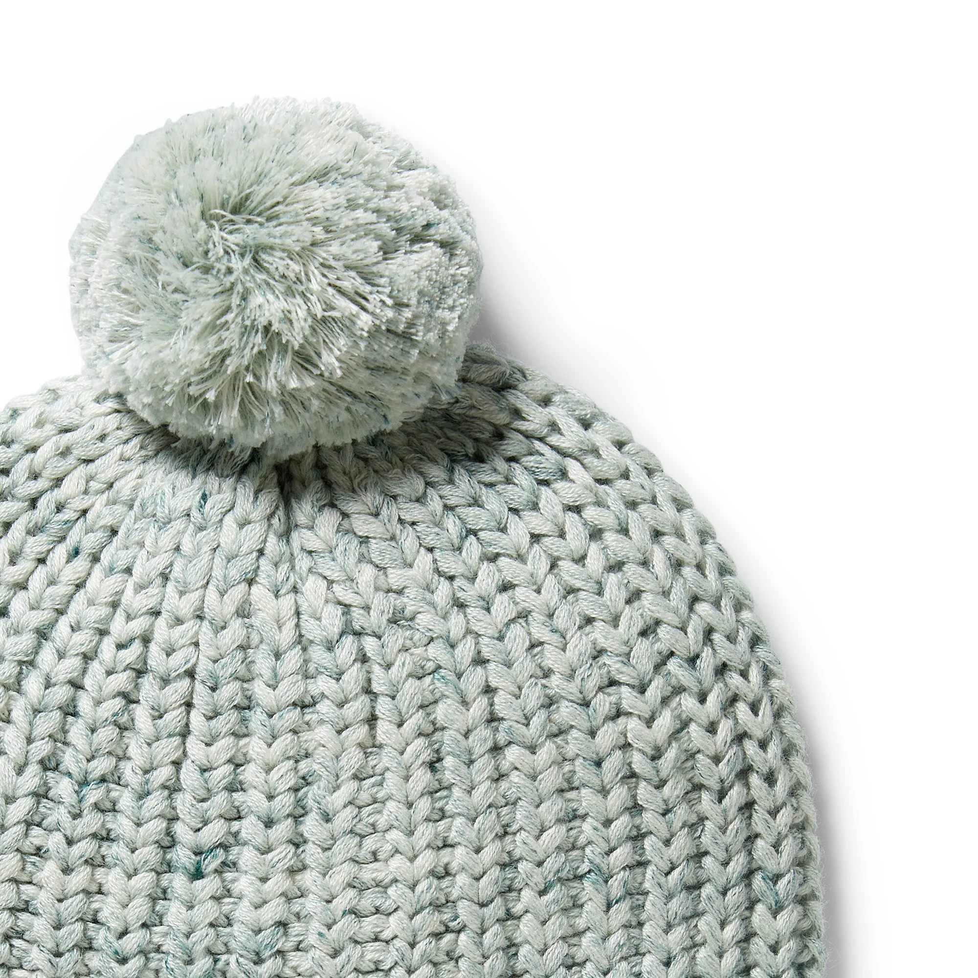 Wilson & Frenchy - Moss Speckle Organic Knitted Hat - Image 2