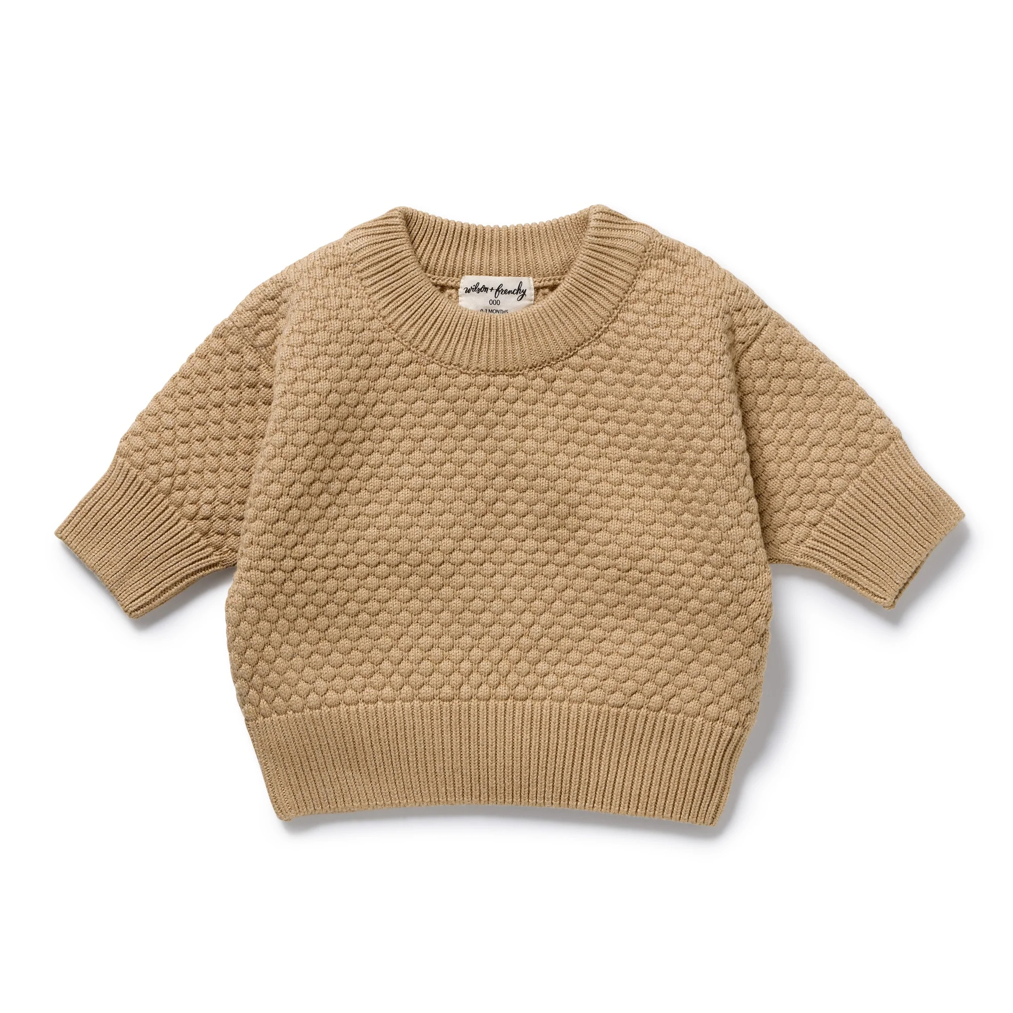 Oat Organic Knitted Bubble Jumper