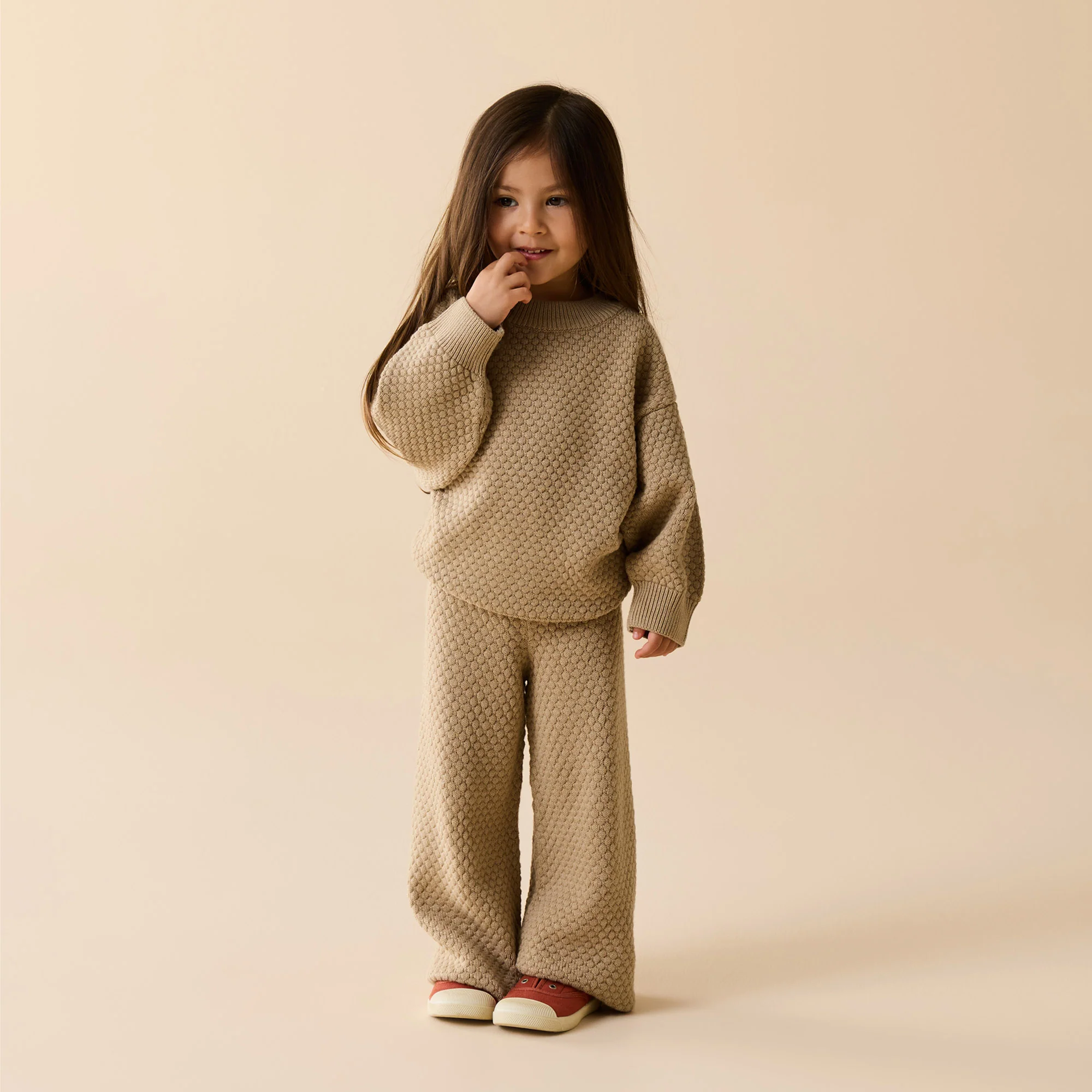 Oat Organic Knitted Bubble Jumper - Image 2
