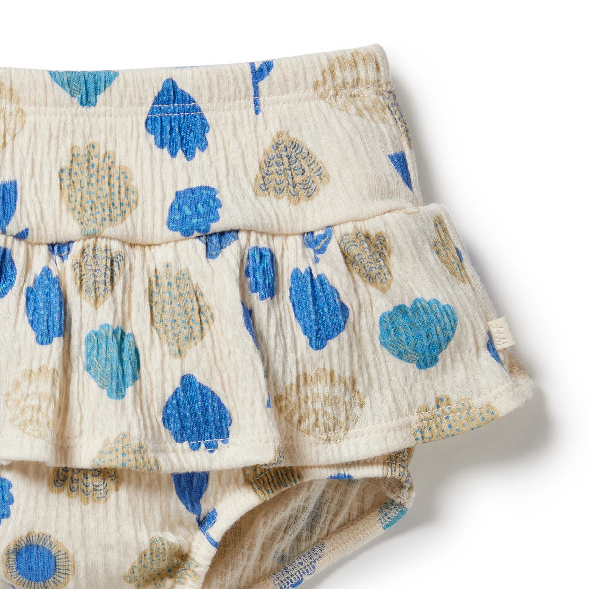 Wilson and Frenchy Ocean Breeze Crinkle Ruffle Nappy Pant - Image 2