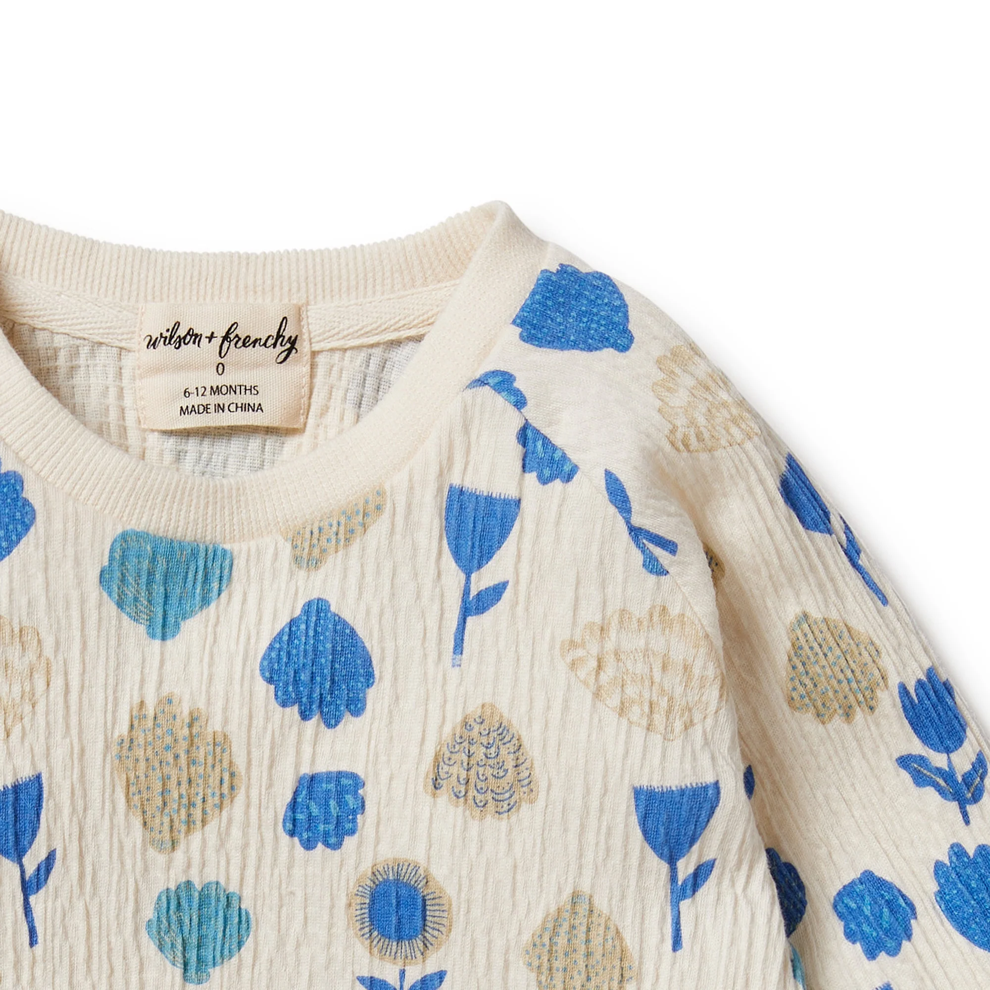 Wilson and Frenchy Ocean Breeze Crinkle Sweat - Image 2