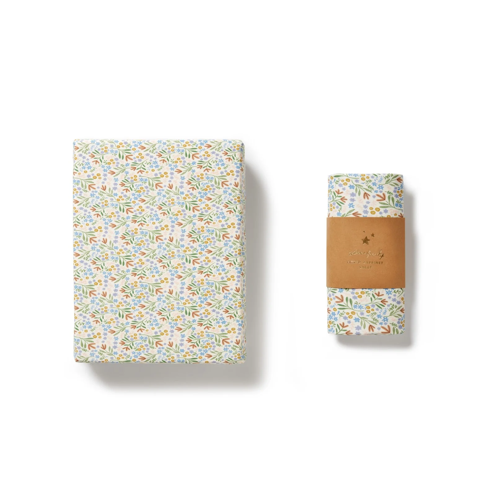 Organic Bassinet Sheet - Tinker Floral - Image 3
