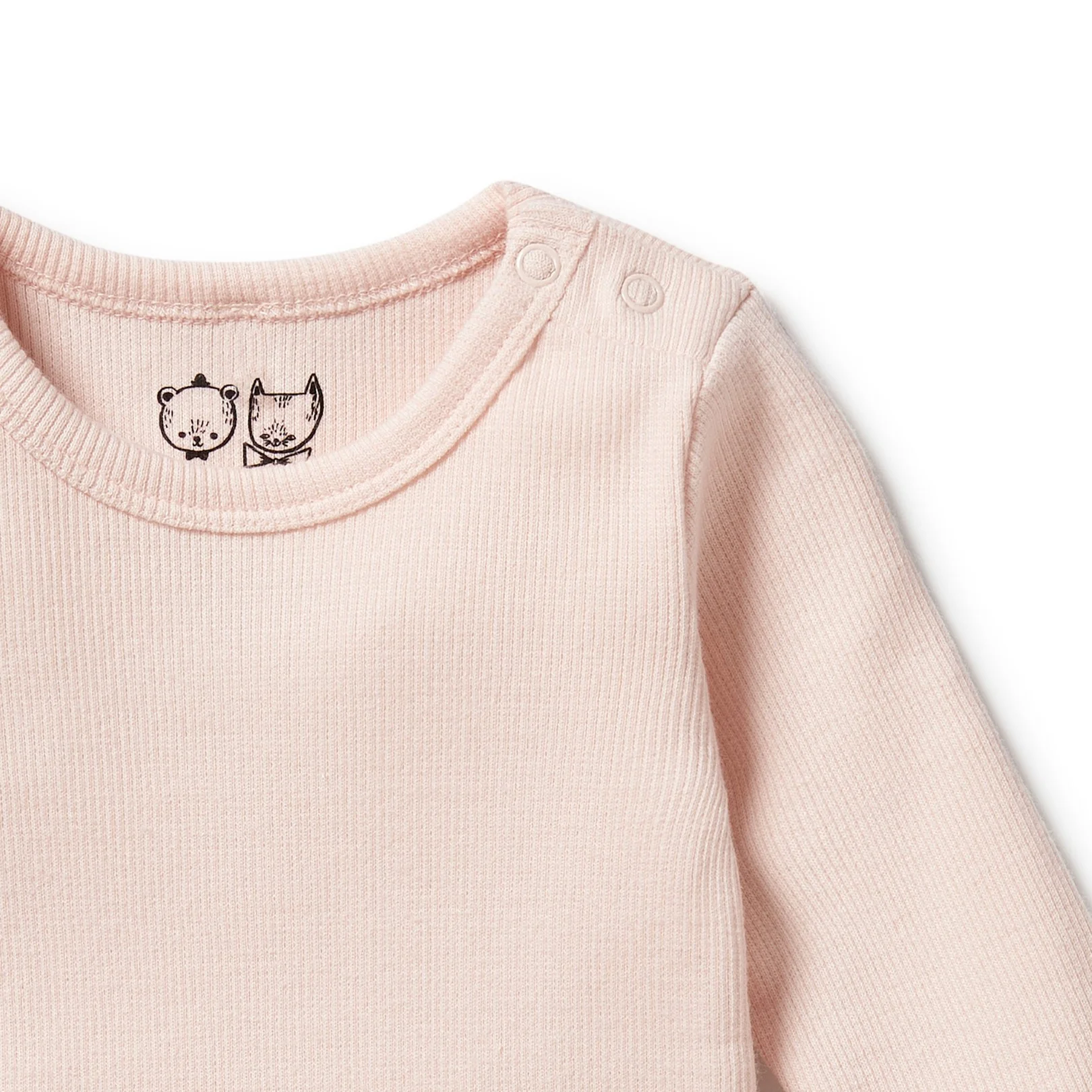 Organic Bodysuit - Pink - Image 2