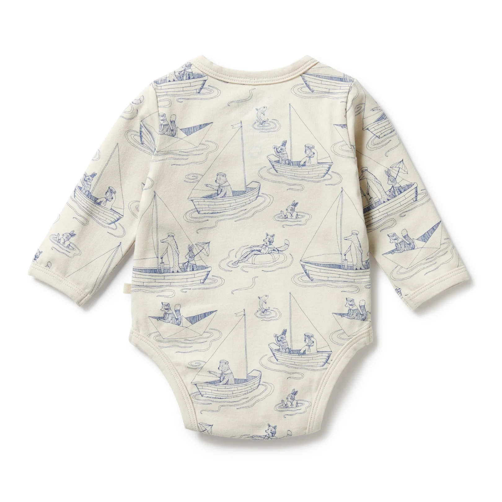 Organic Bodysuit - Sail Away - Image 4