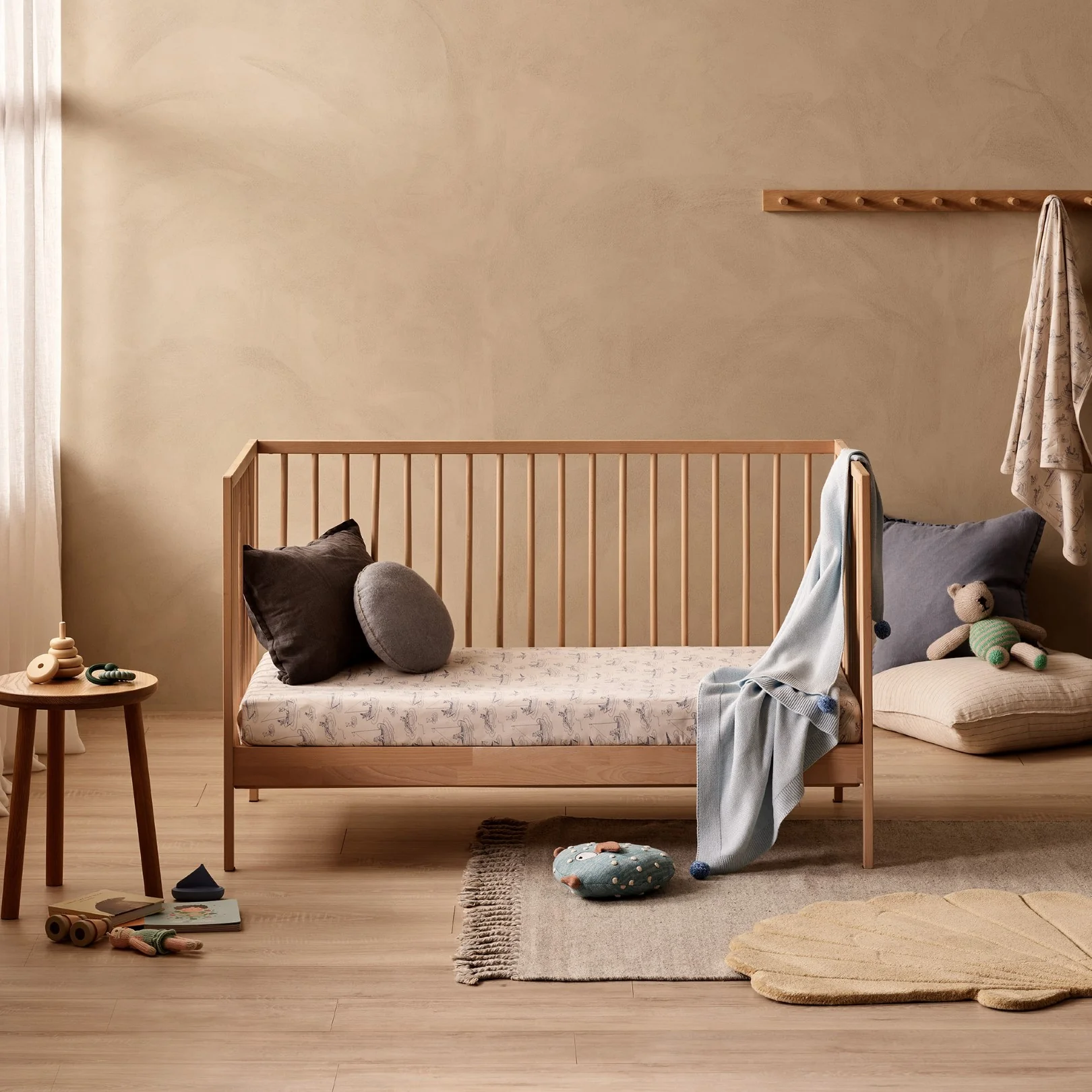 Organic Cot Sheet - Sail Away - Image 3