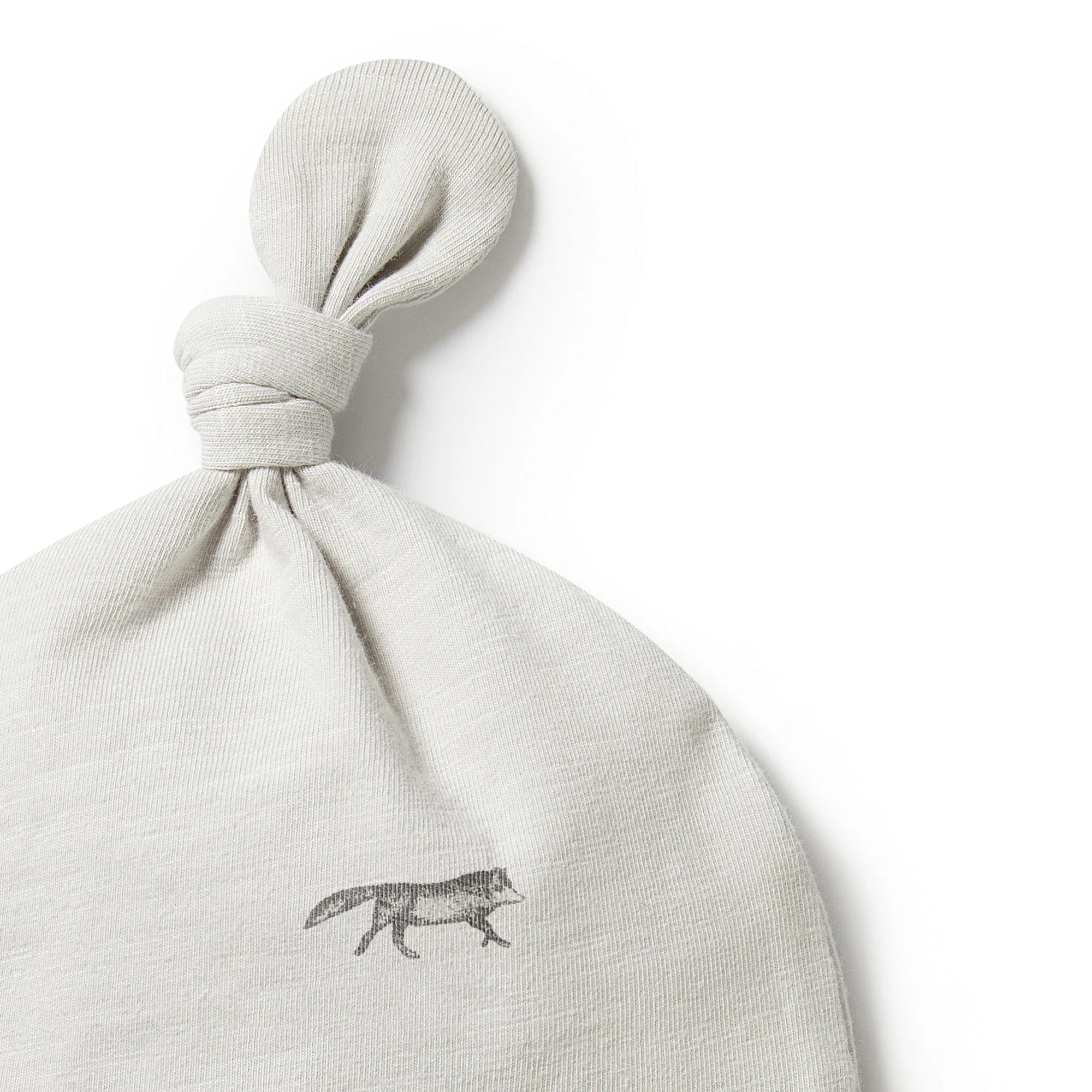 Wilson and Frenchy Organic Knot Hat - Mr Wolf - Image 3