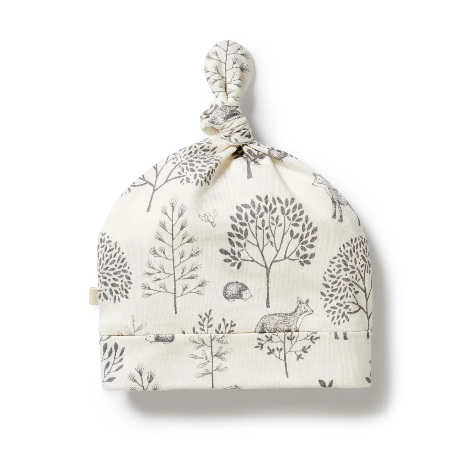 Wilson and Frenchy Organic Knot Hat - Woodland - Image 3