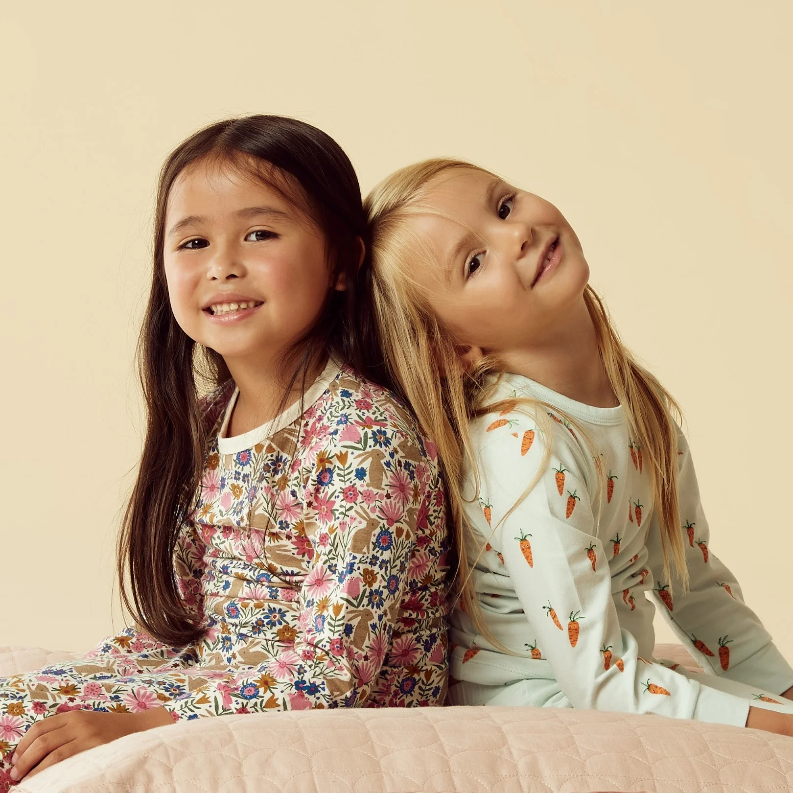 Organic Long Sleeved Pyjamas - Bunny Hop - Image 3