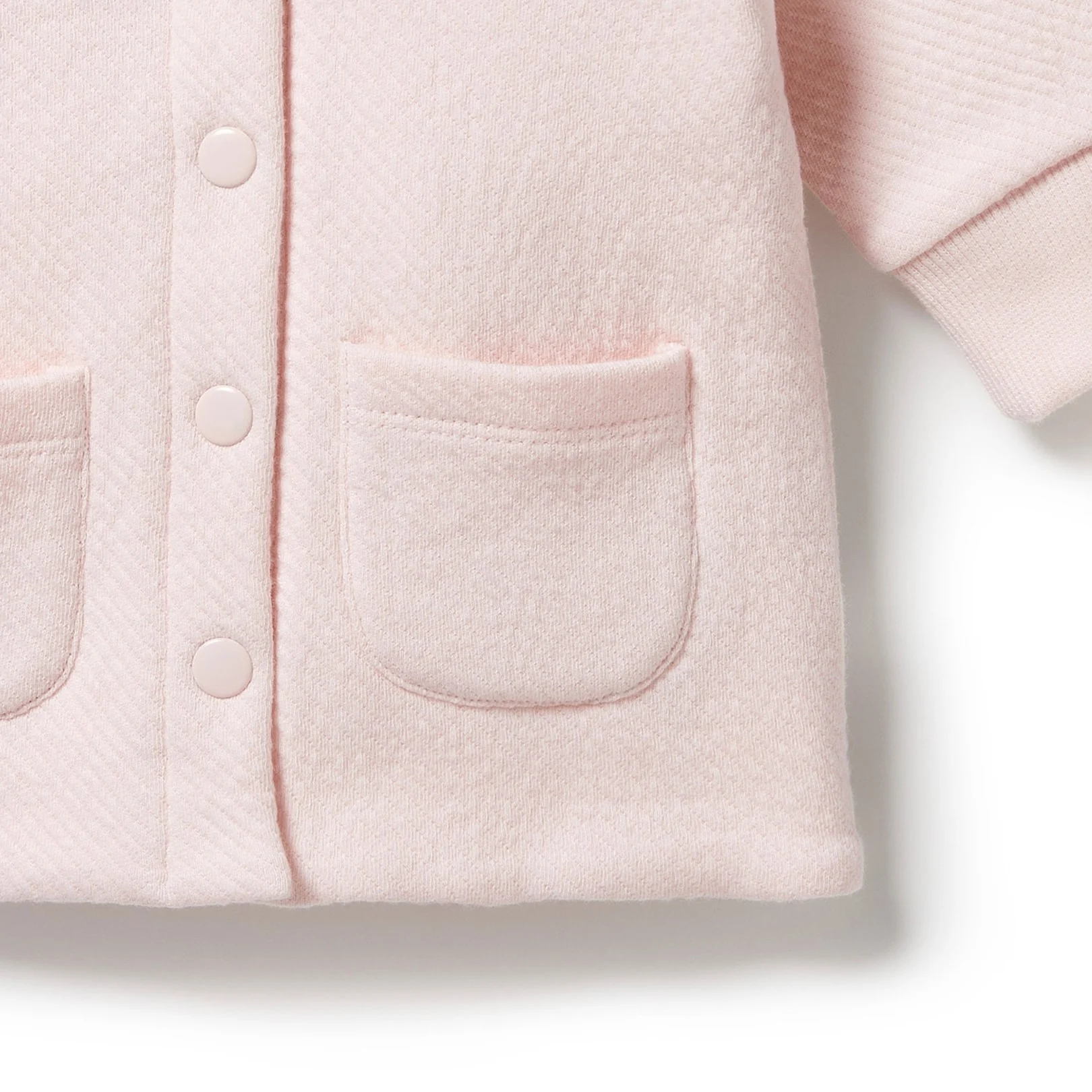 Wilson and Frenchy Organic Quilted Jacket - Pink - Image 3