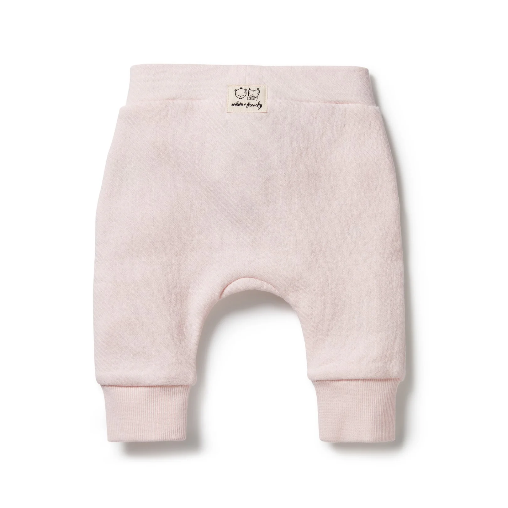 Organic Quilted Pant - Pink - Image 3
