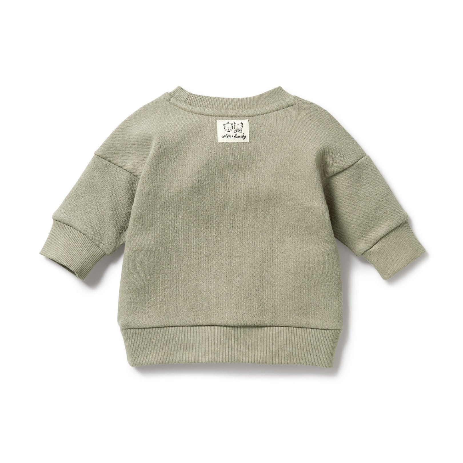 Organic Quilted Sweat - Oak - Image 3