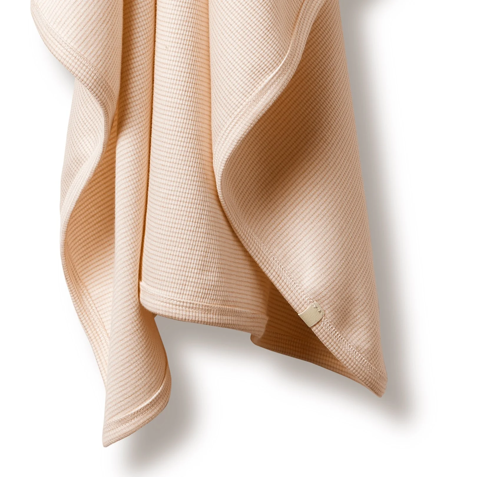 Organic Stripe Rib Bunny Rug - Dusk - Image 2