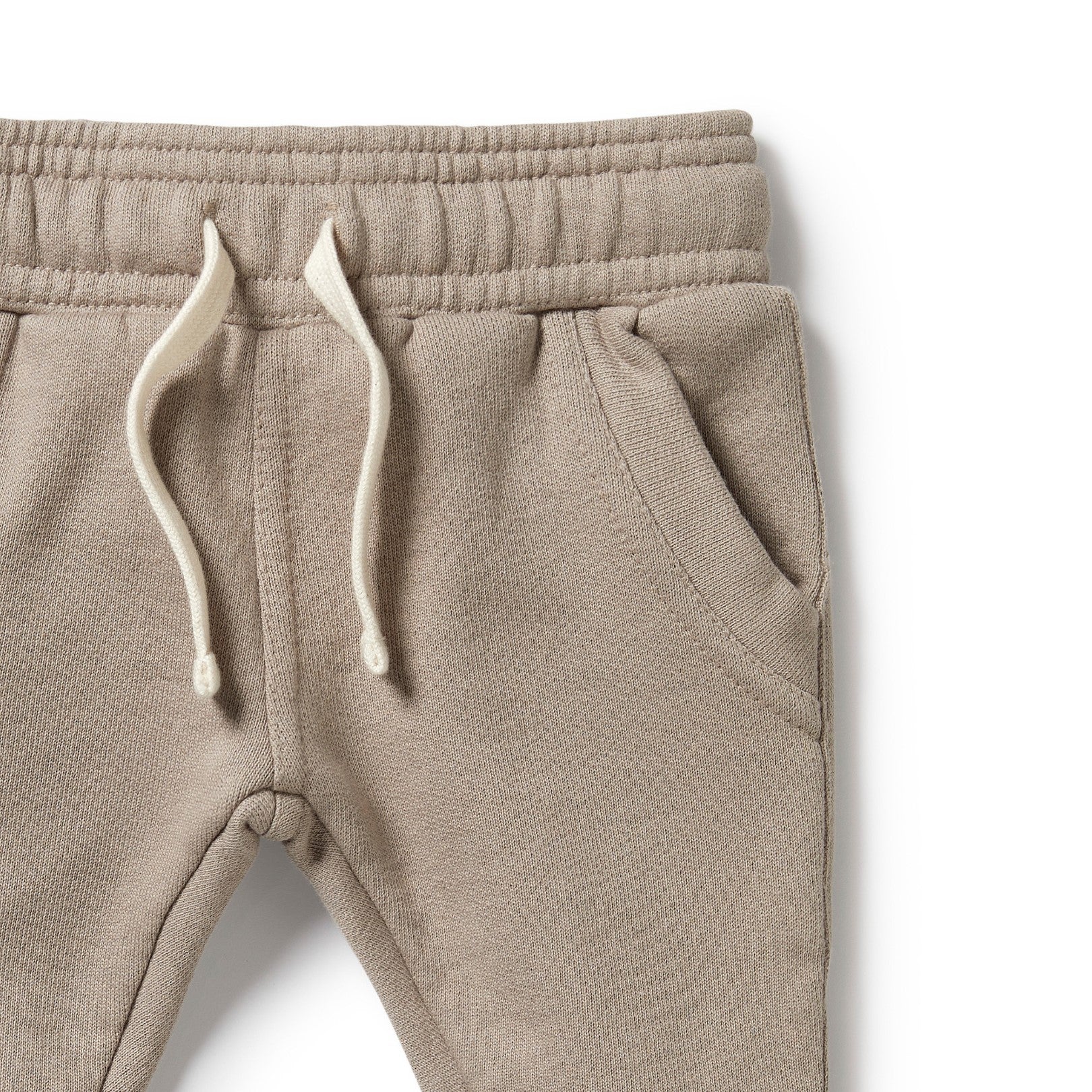 Organic Terry Sweat Pant - Stone - Image 3