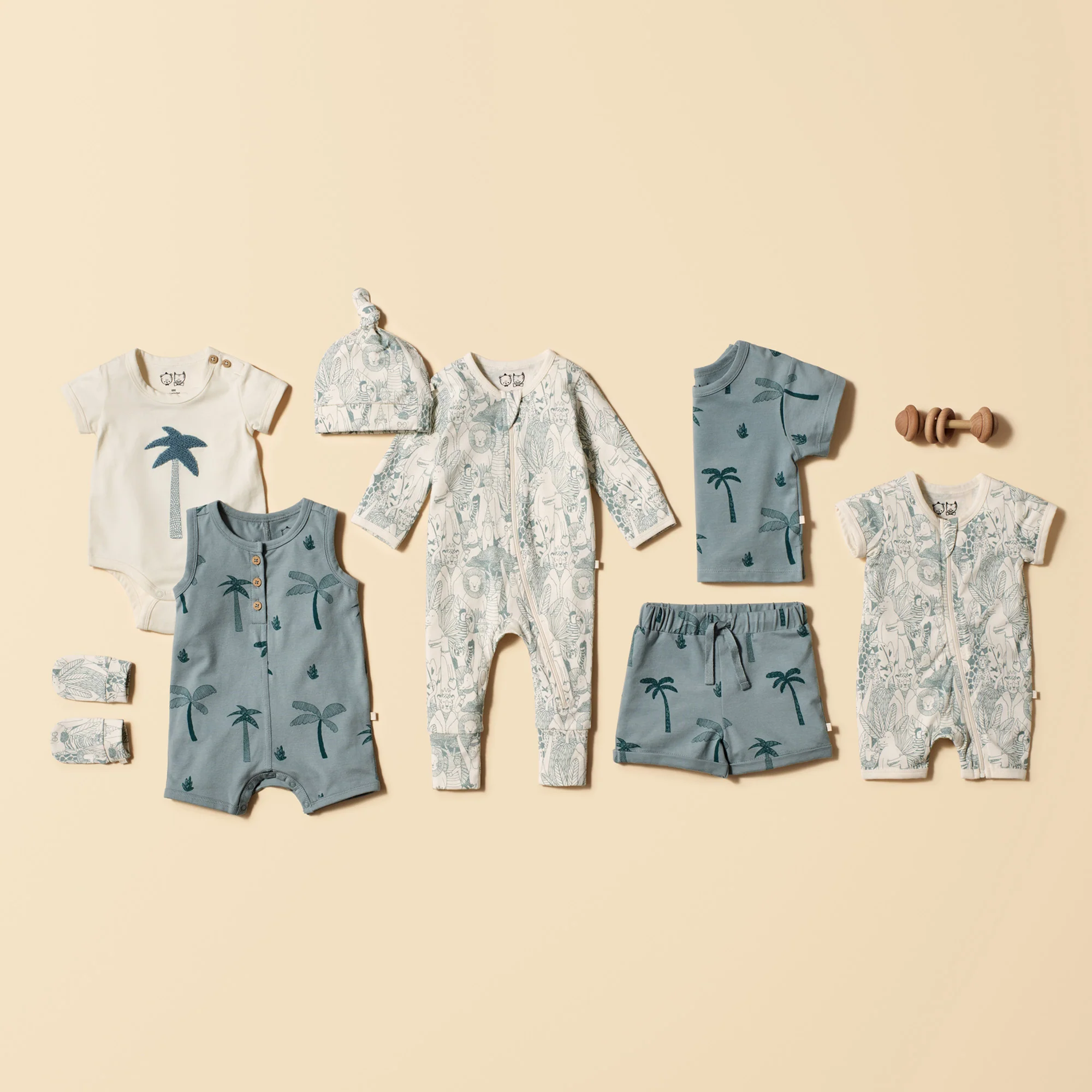 Palm Organic Bodysuit - Image 7