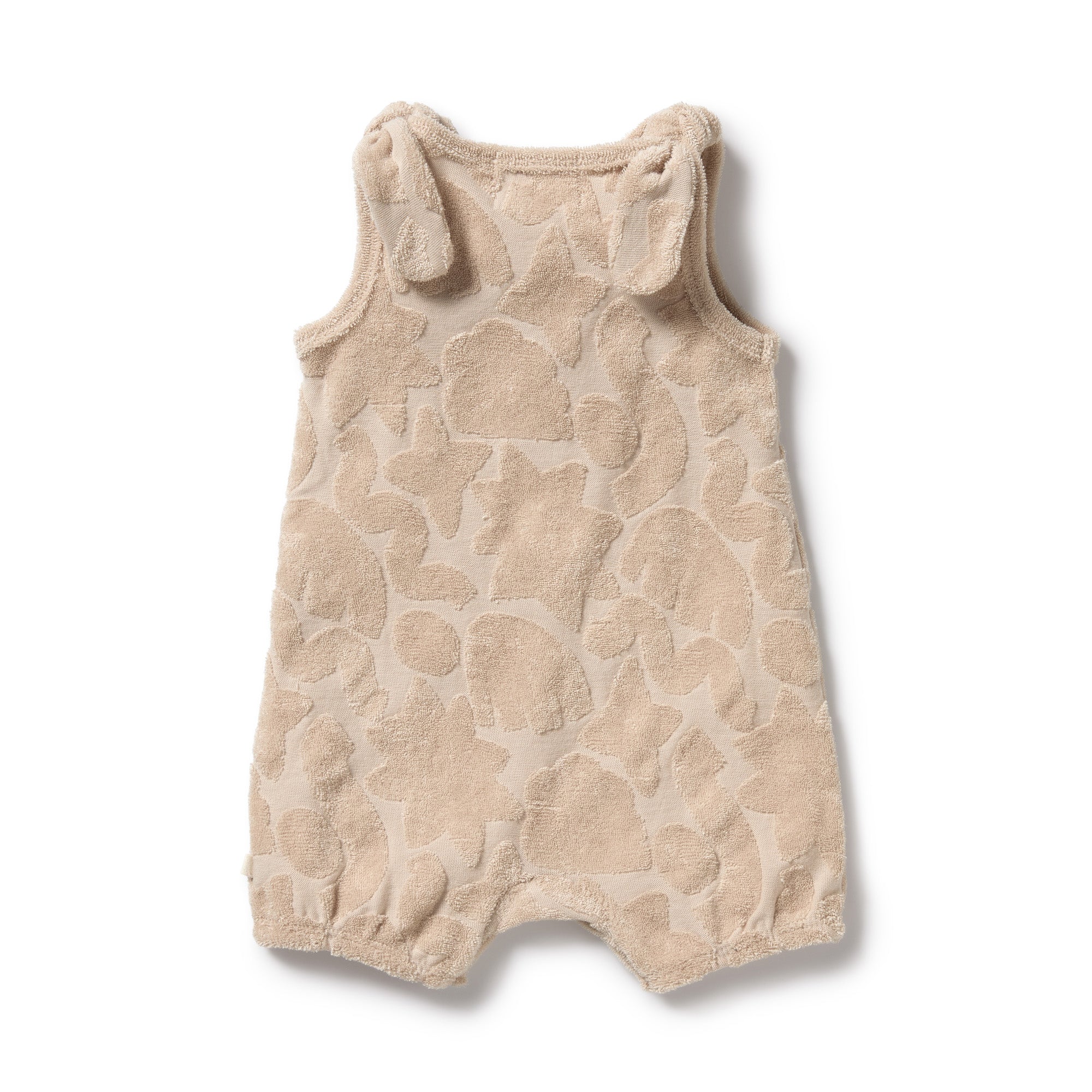 Wilson and Frenchy Pattern Play Organic Terry Playsuit - Image 2