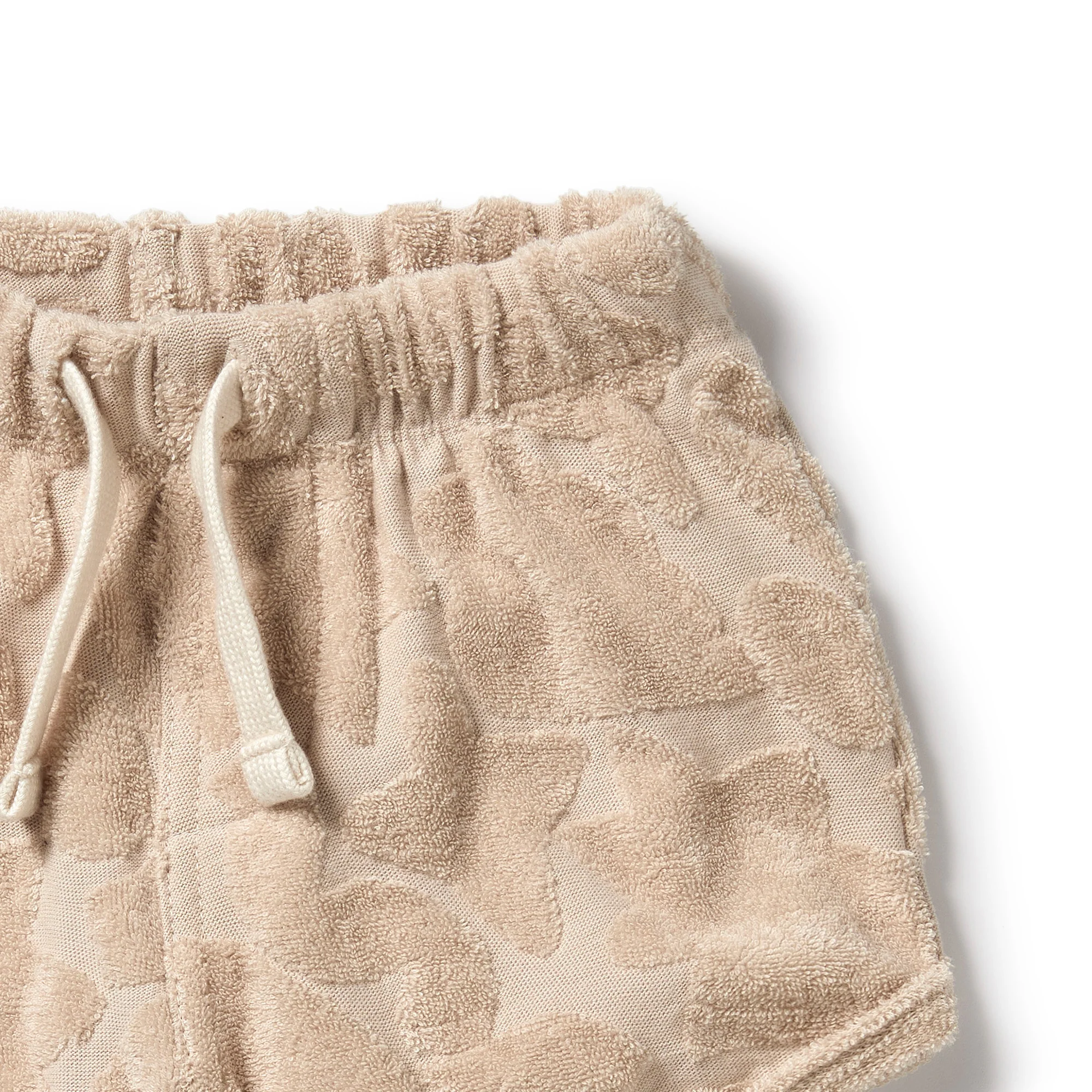 Wilson and Frenchy Pattern Play Girls Organic Terry Short - Image 3