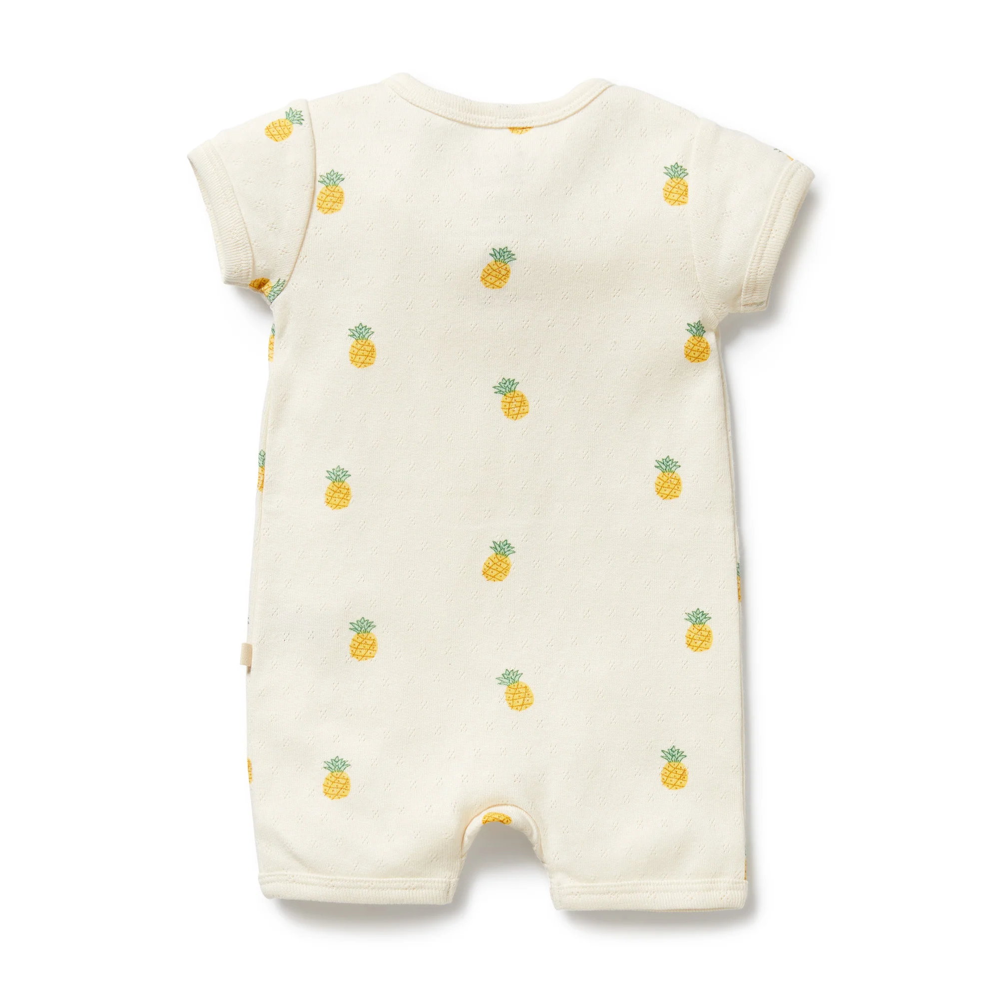Organic Pointelle Boyleg Zipsuit - Piney Pals - Image 4