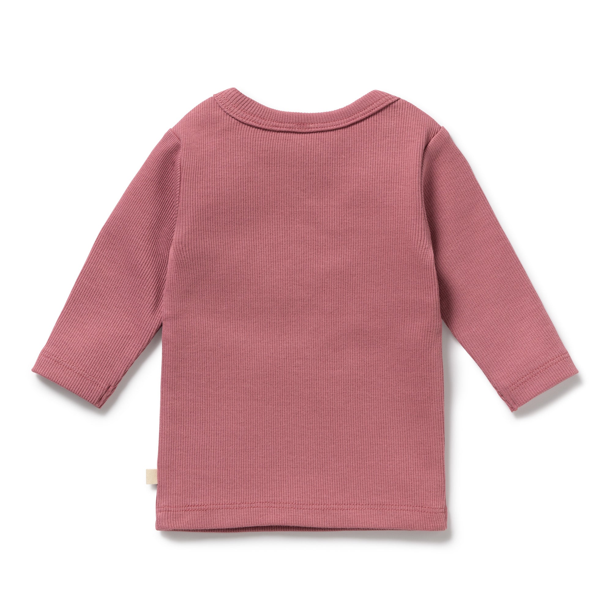 Plum Organic Rib Long Sleeved Pyjamas - Image 4