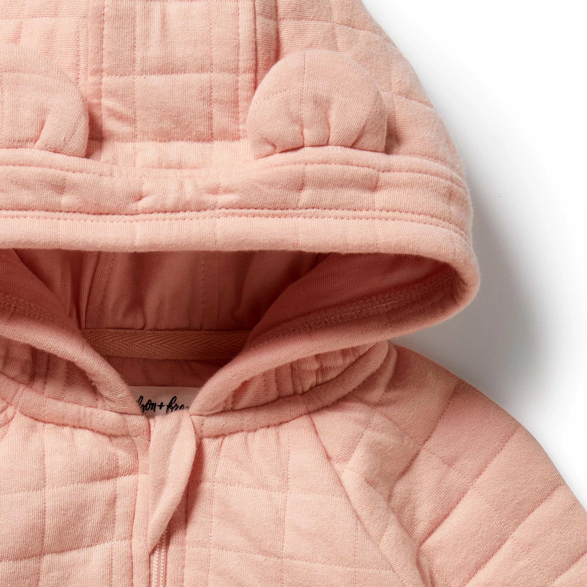 Wilson & Frenchy - Pretty Pink Organic Quilted Jacket - Image 3
