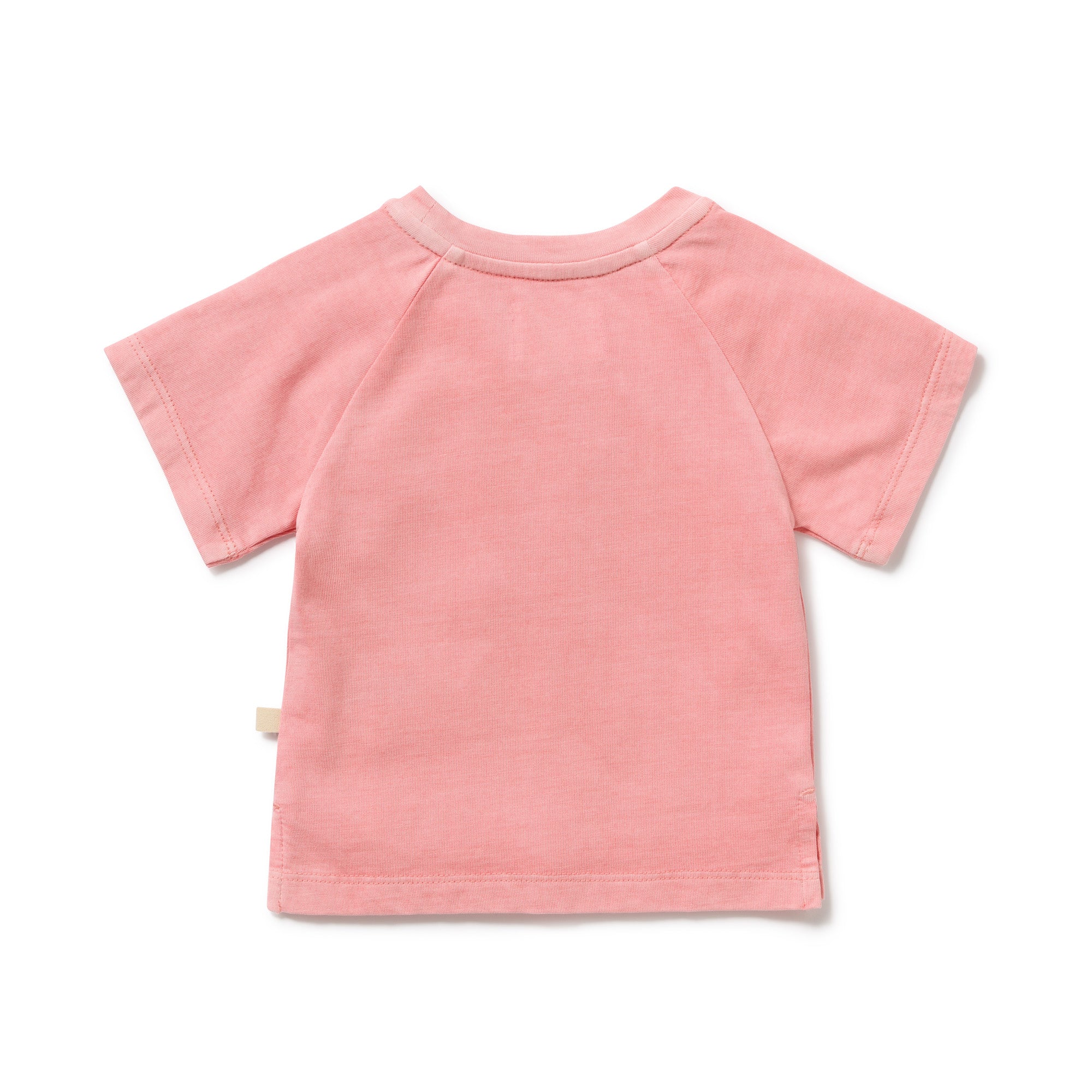 Organic Dyed Tee - Rose - Image 3