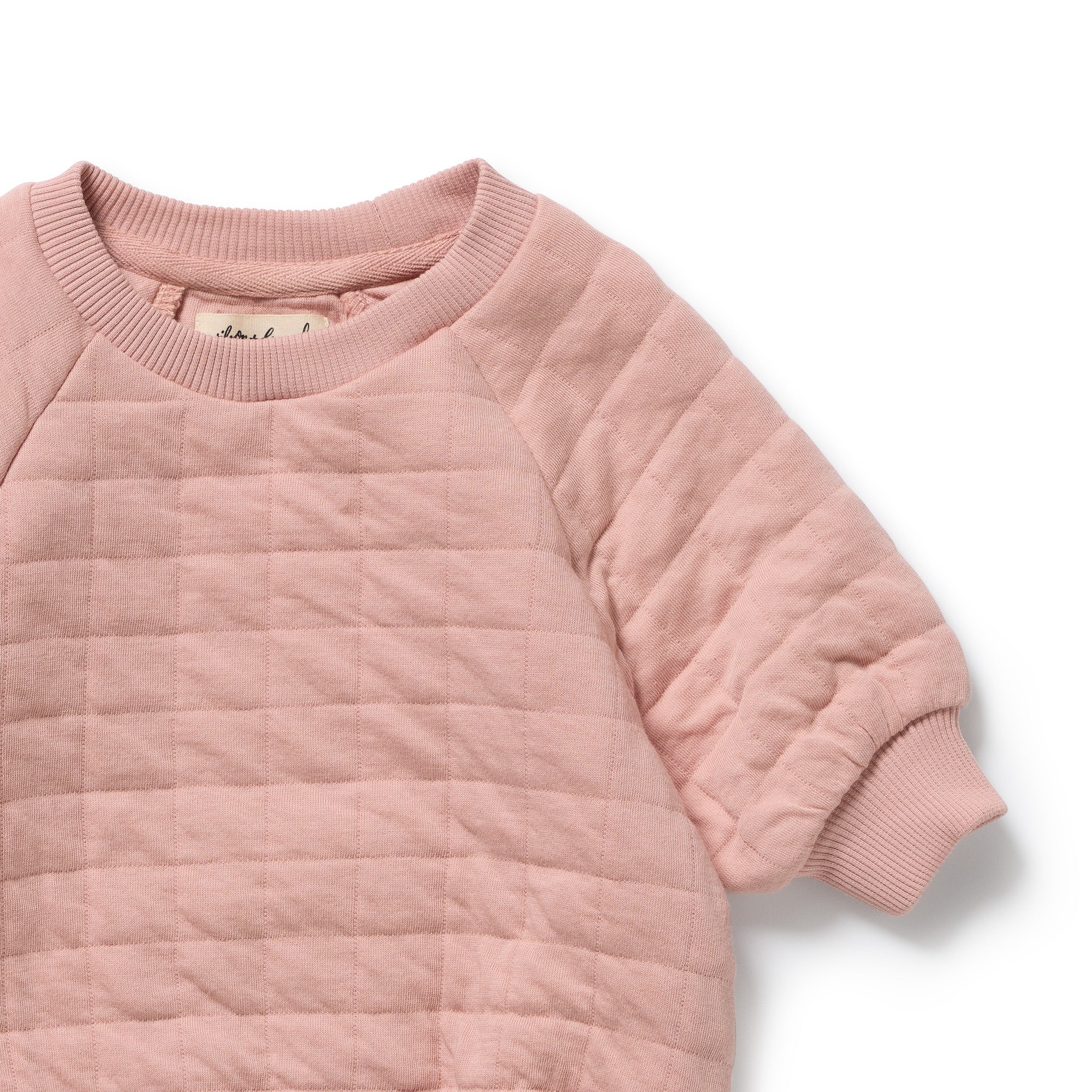 Rose Organic Quilted Bodysuit - Image 2