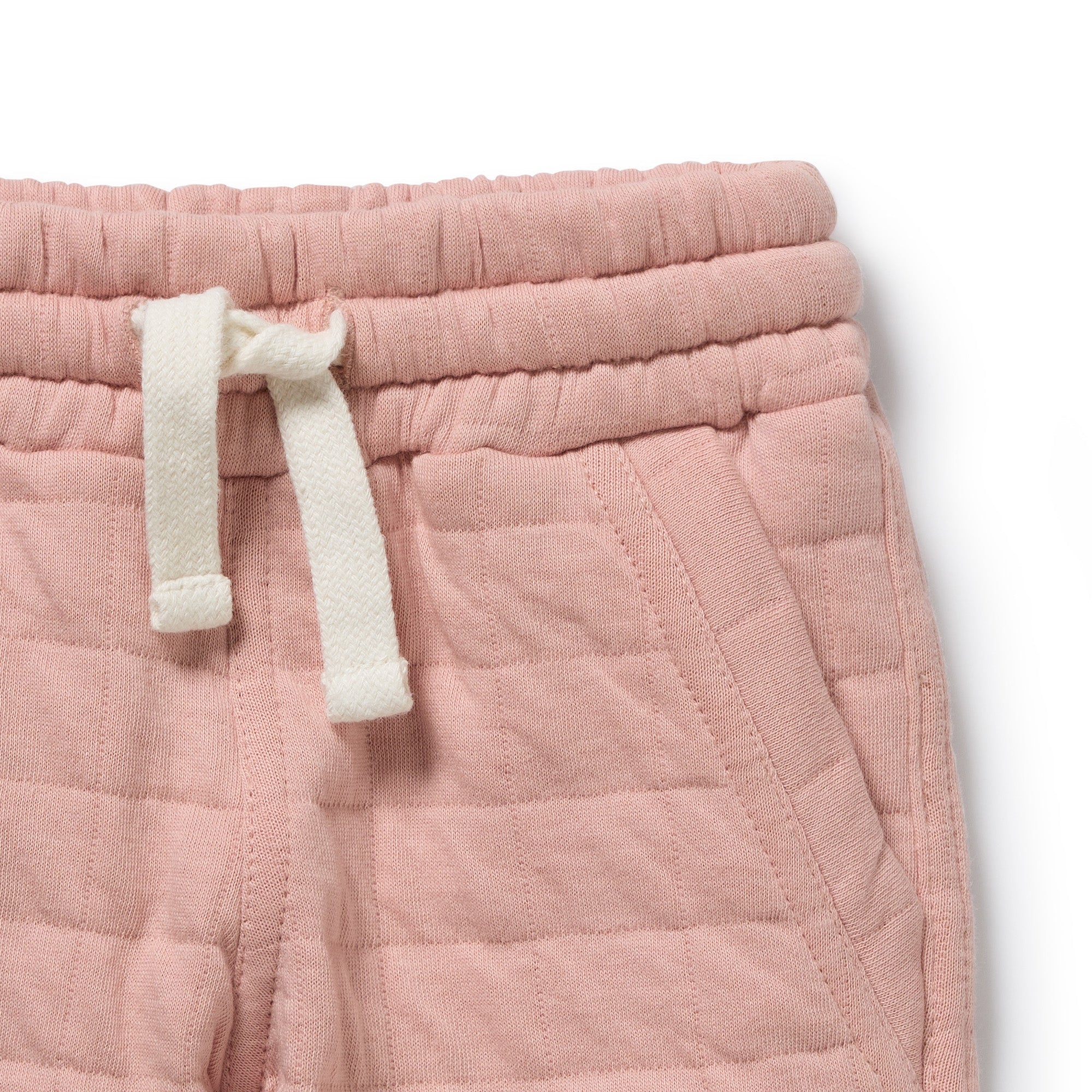 Rose Organic Quilted Sweat Pant - Image 6