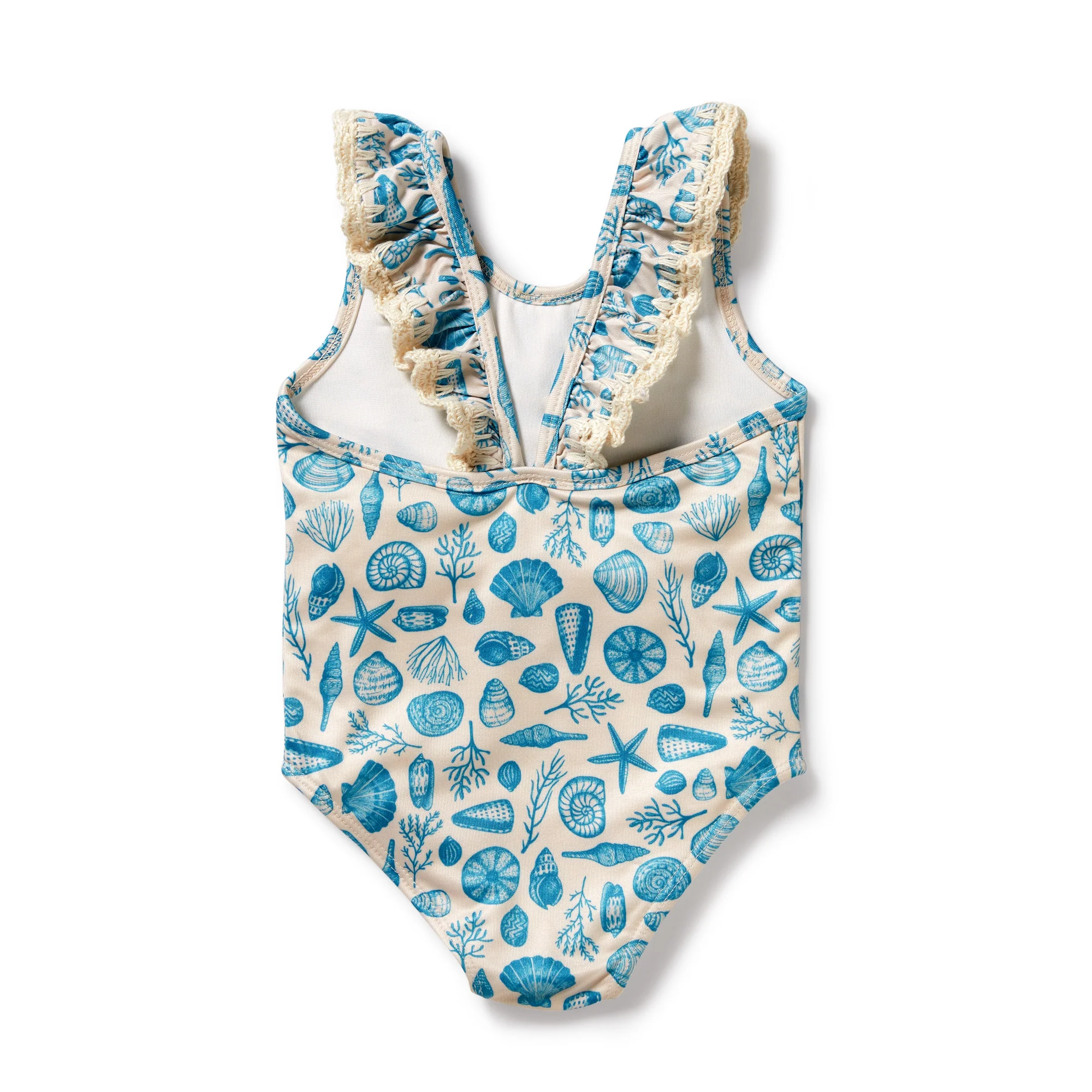 Shells Crochet Swimsuit - Image 2