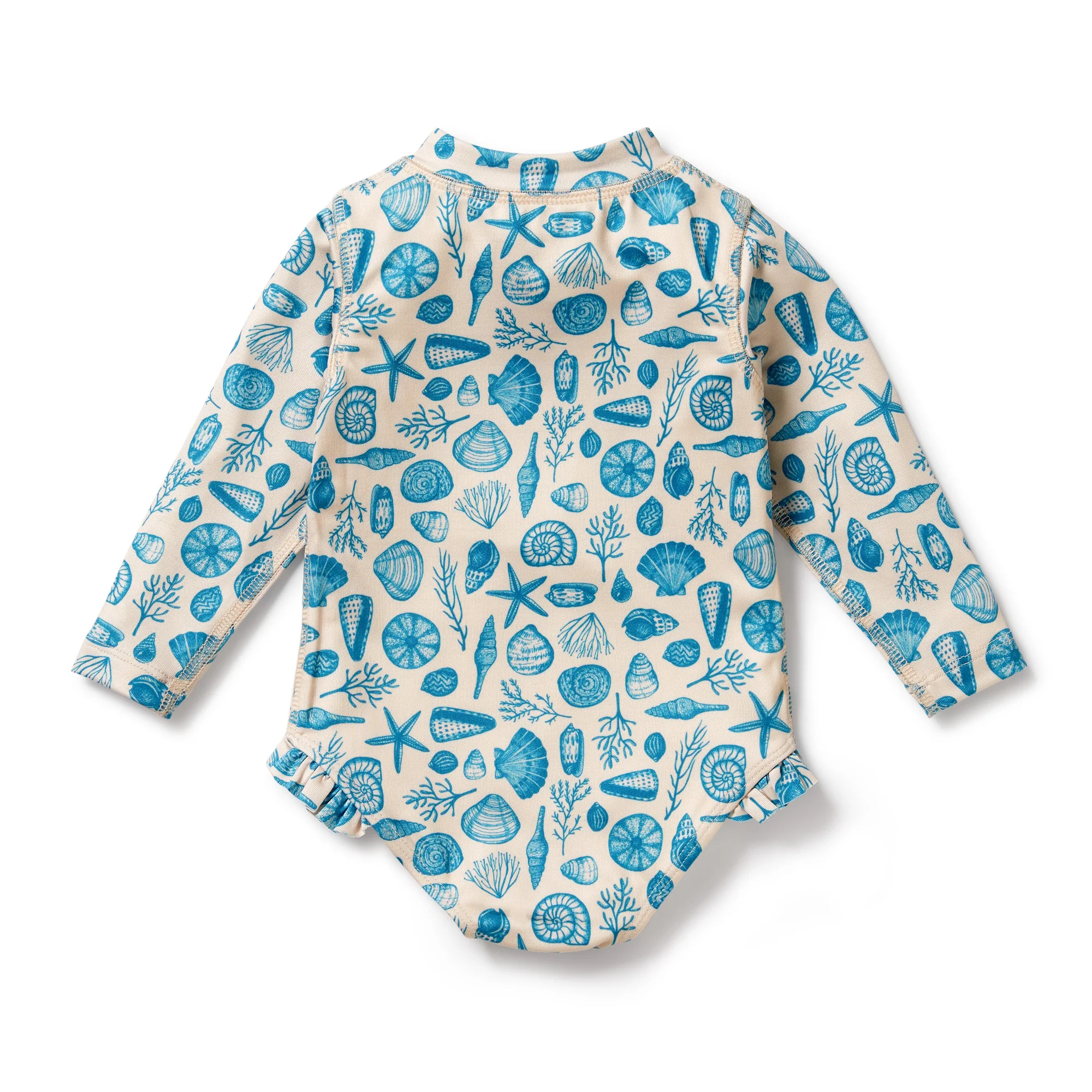 Shells Long Sleeve Swimsuit - Image 2