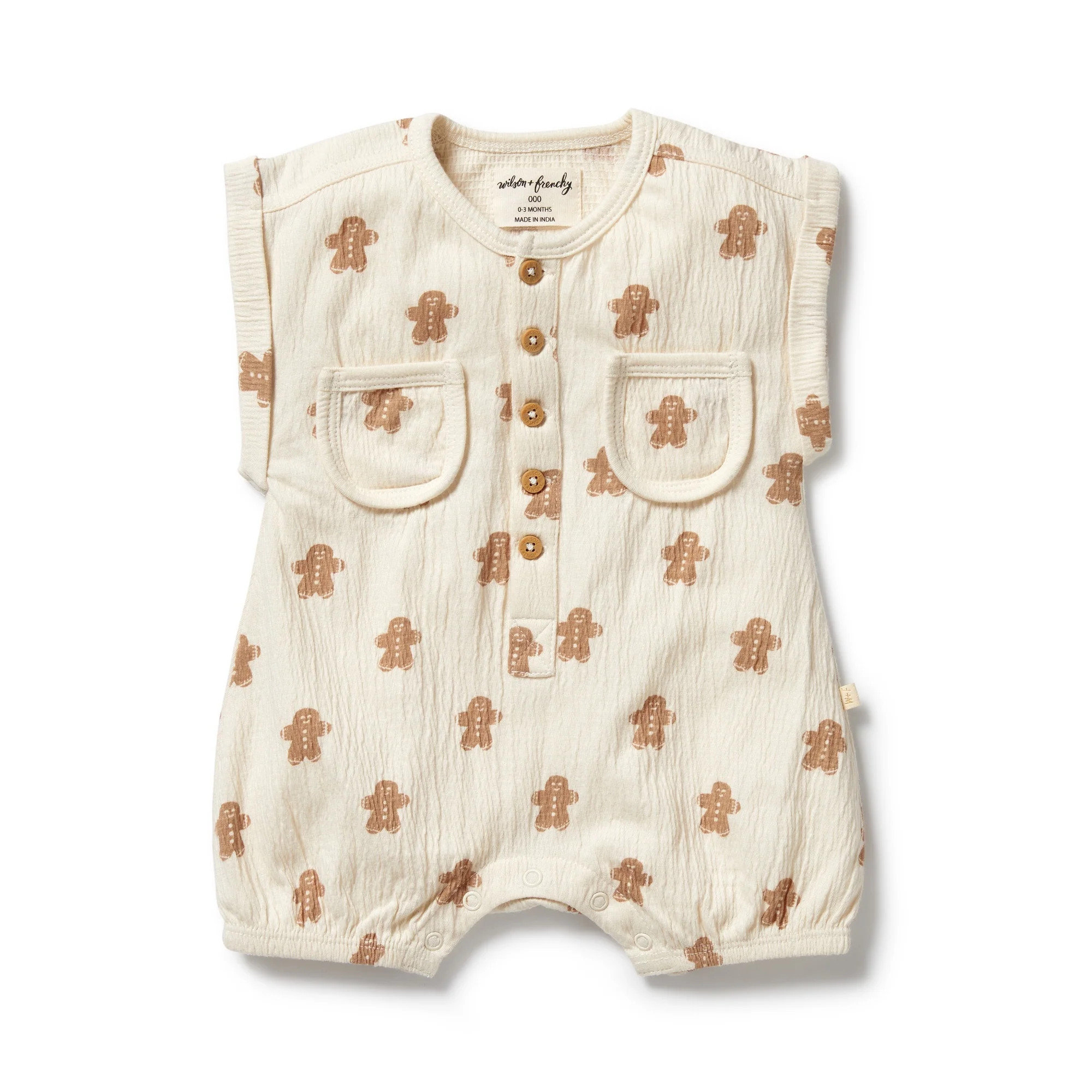 Organic Crinkle Growsuit - Spice & Nice