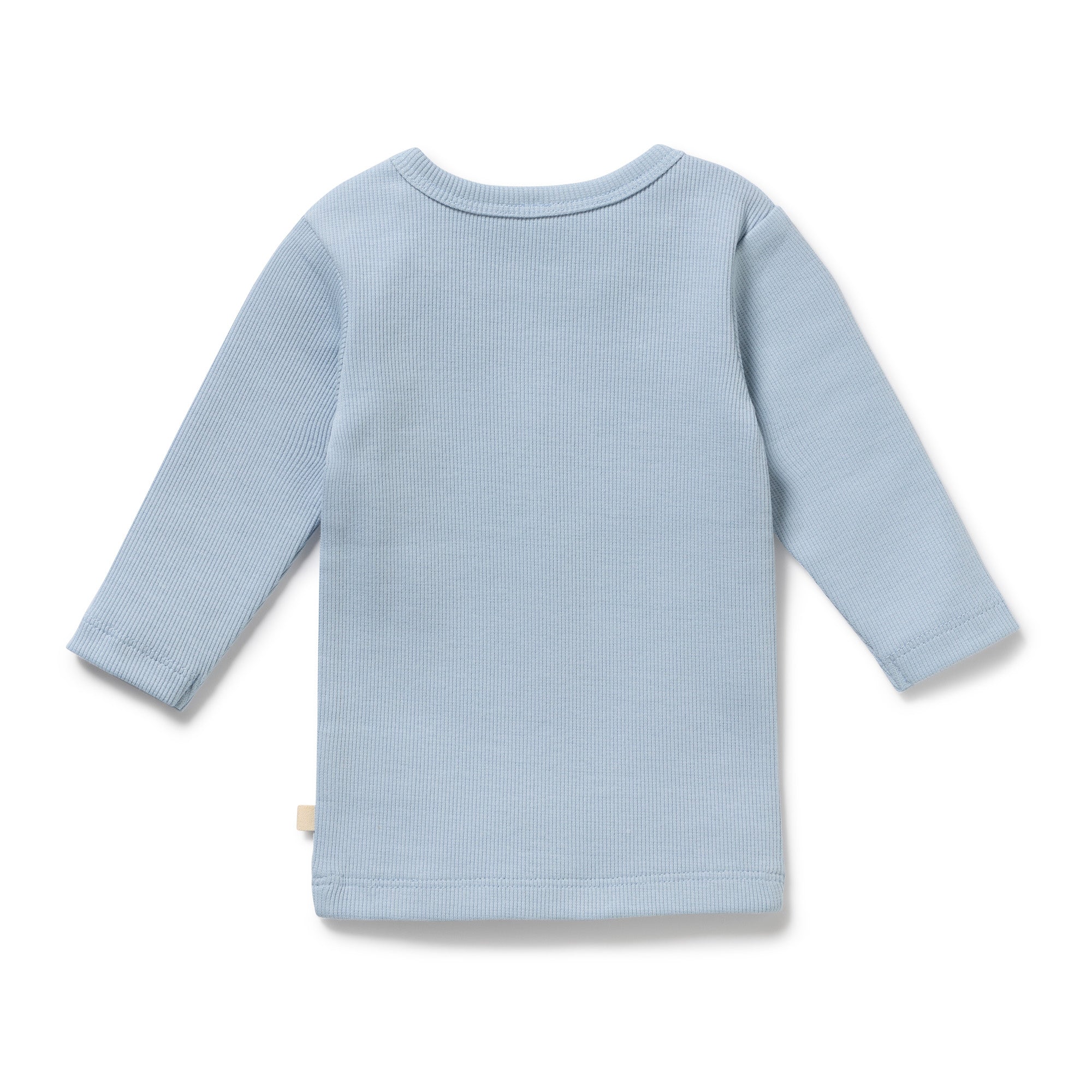 Storm Blue Organic Rib Top - Image 3
