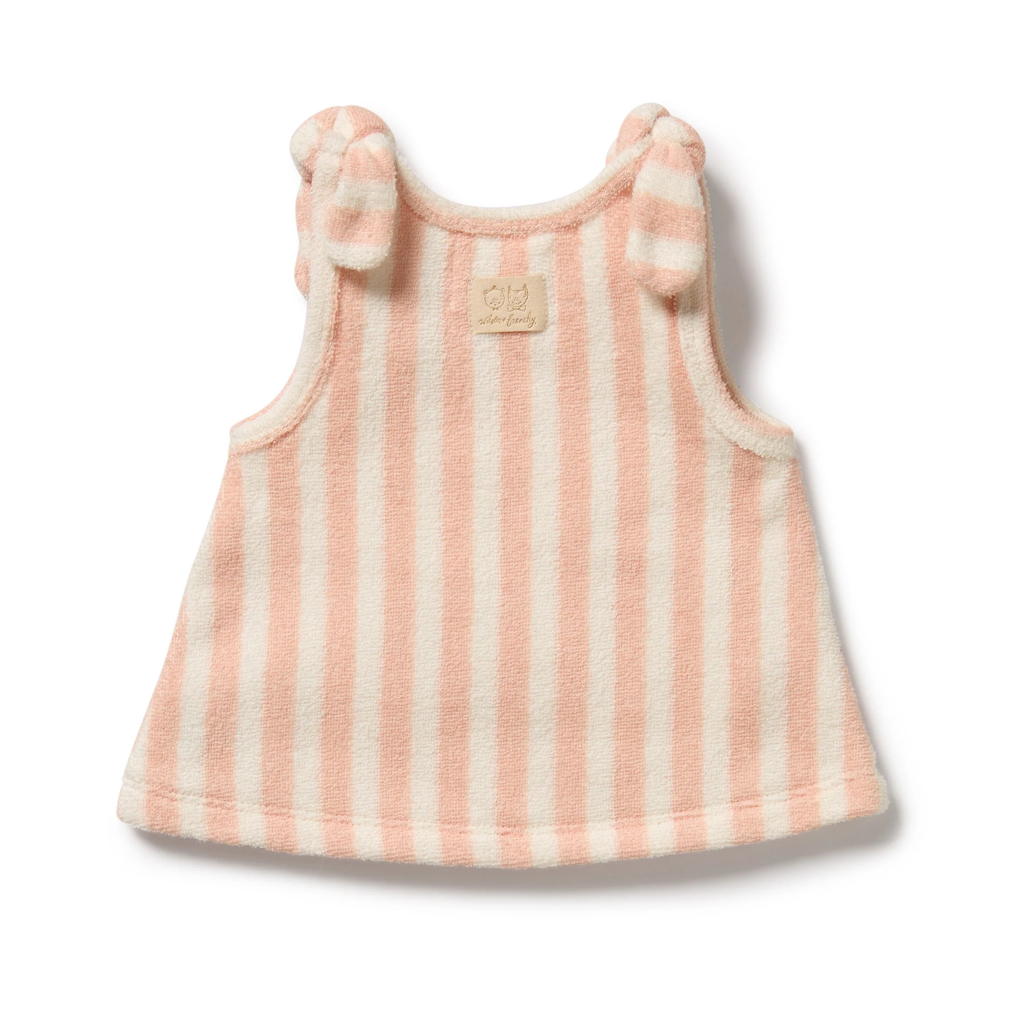 Organic Terry Singlet - Strawberry Wave - Image 6