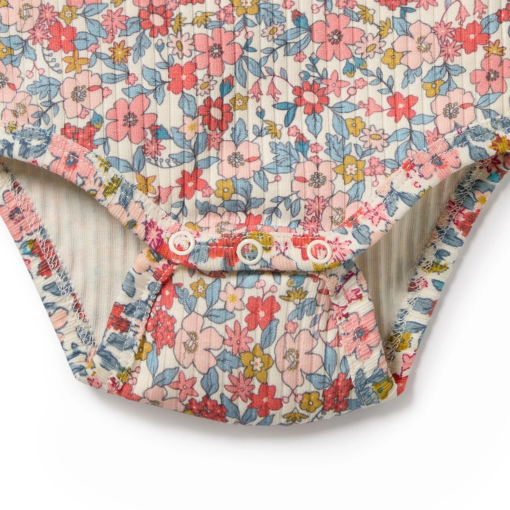 Organic Bodysuit - Summer Bloom - Image 3