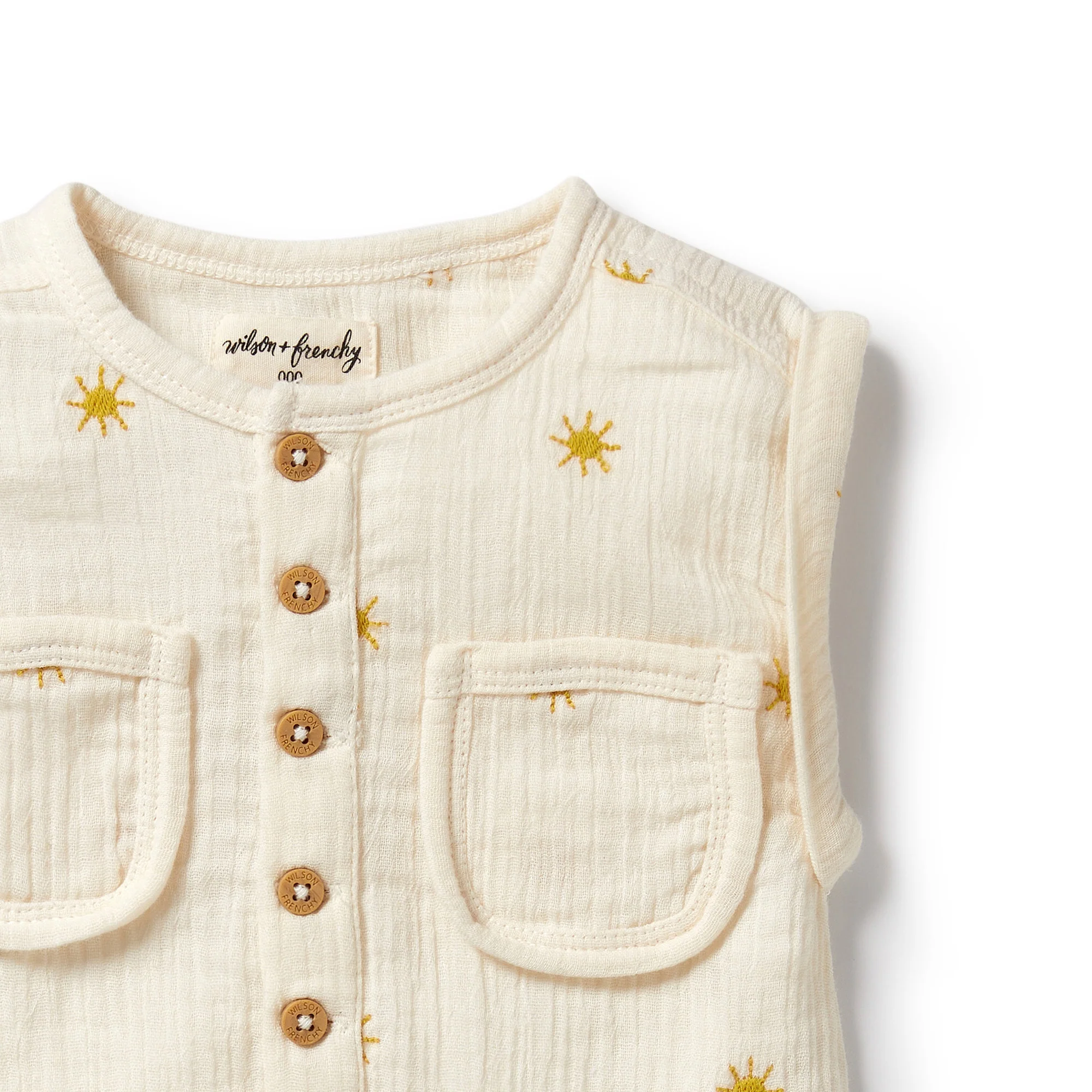 Sunshine Organic Crinkle Growsuit - Image 3