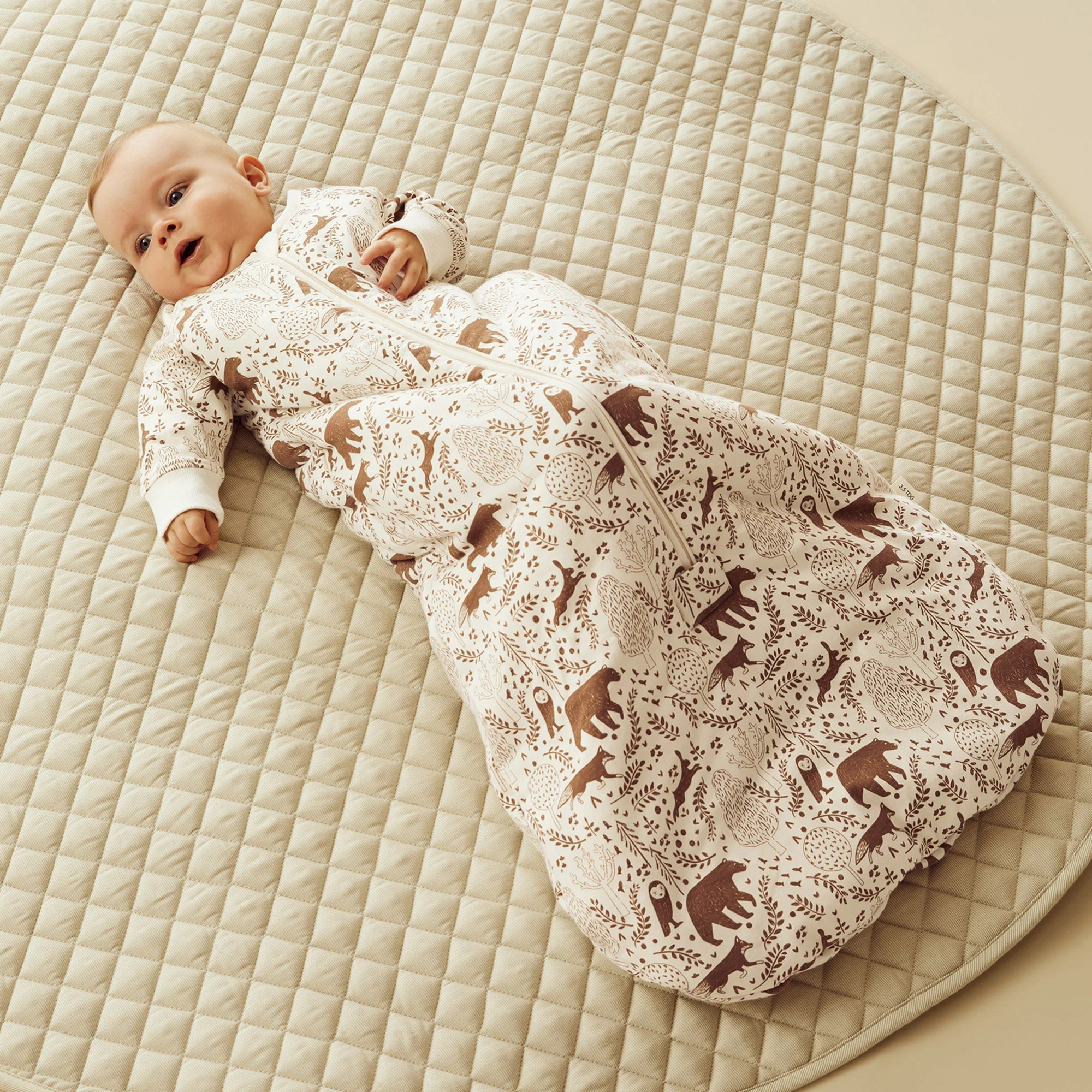 Wilson & Frenchy - Winter Forest Organic Long Sleeved Sleeping Bag 1.0 TOG - Image 2