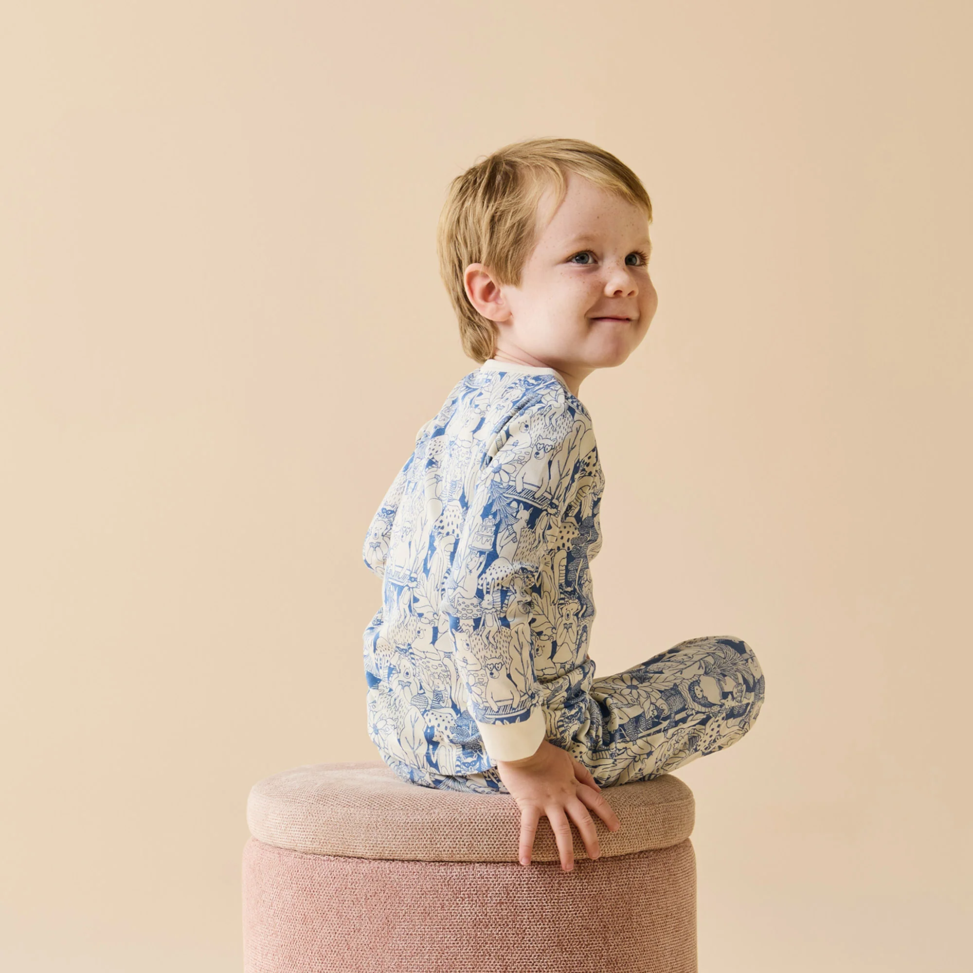 Woodland Adventures Organic Long Sleeved Pyjamas - Image 2